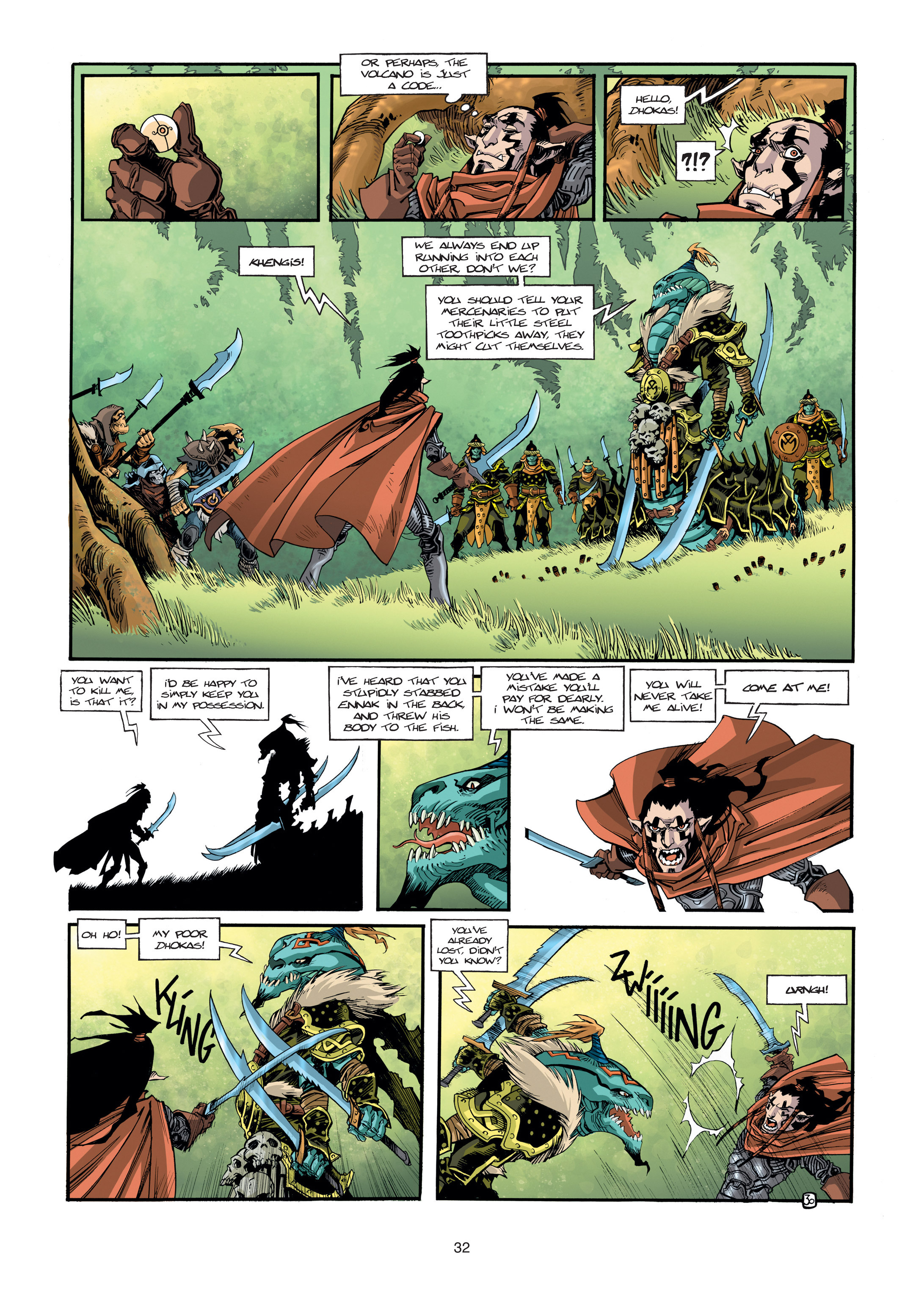 Read online Ythaq comic -  Issue #3 - 32