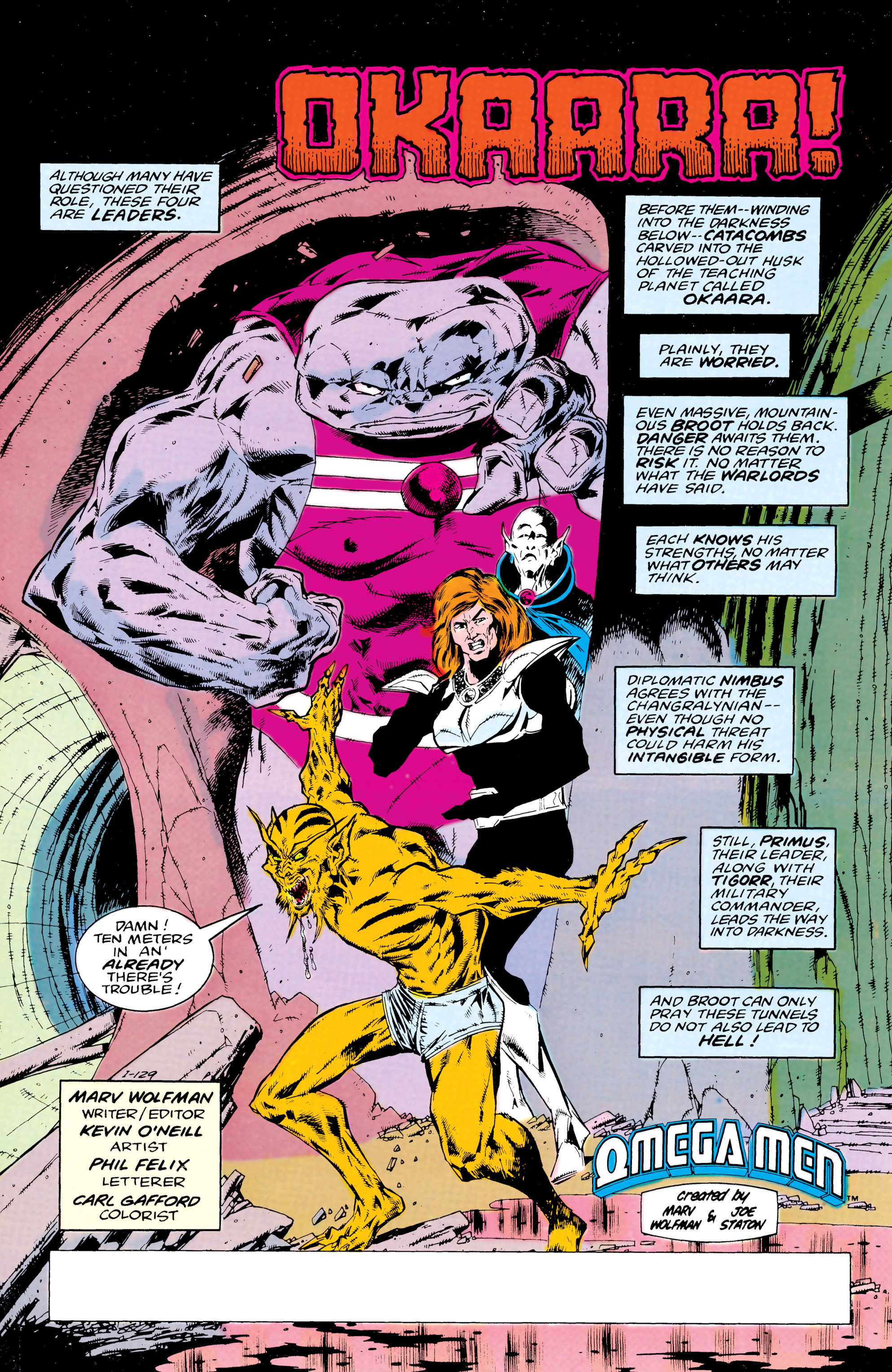 Read online The Omega Men (1983) comic -  Issue #24 - 2