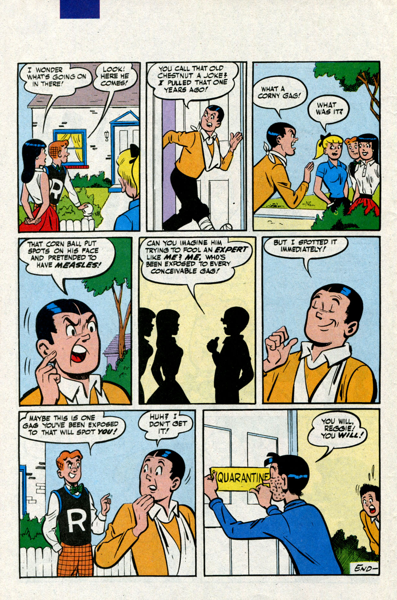 Read online Reggie's Revenge comic -  Issue #1 - 16