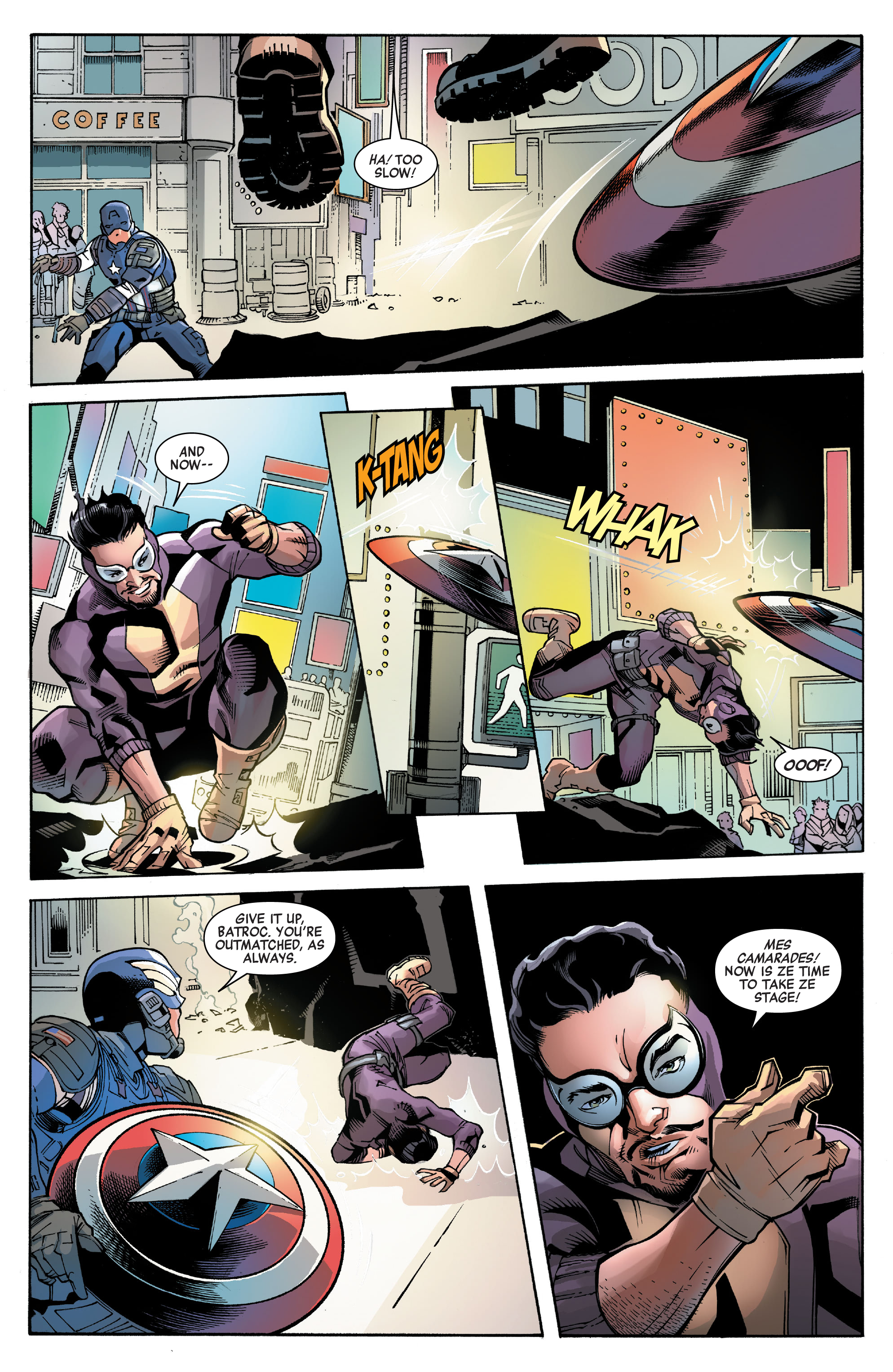 Read online Marvel's Avengers comic -  Issue # Captain America - 5