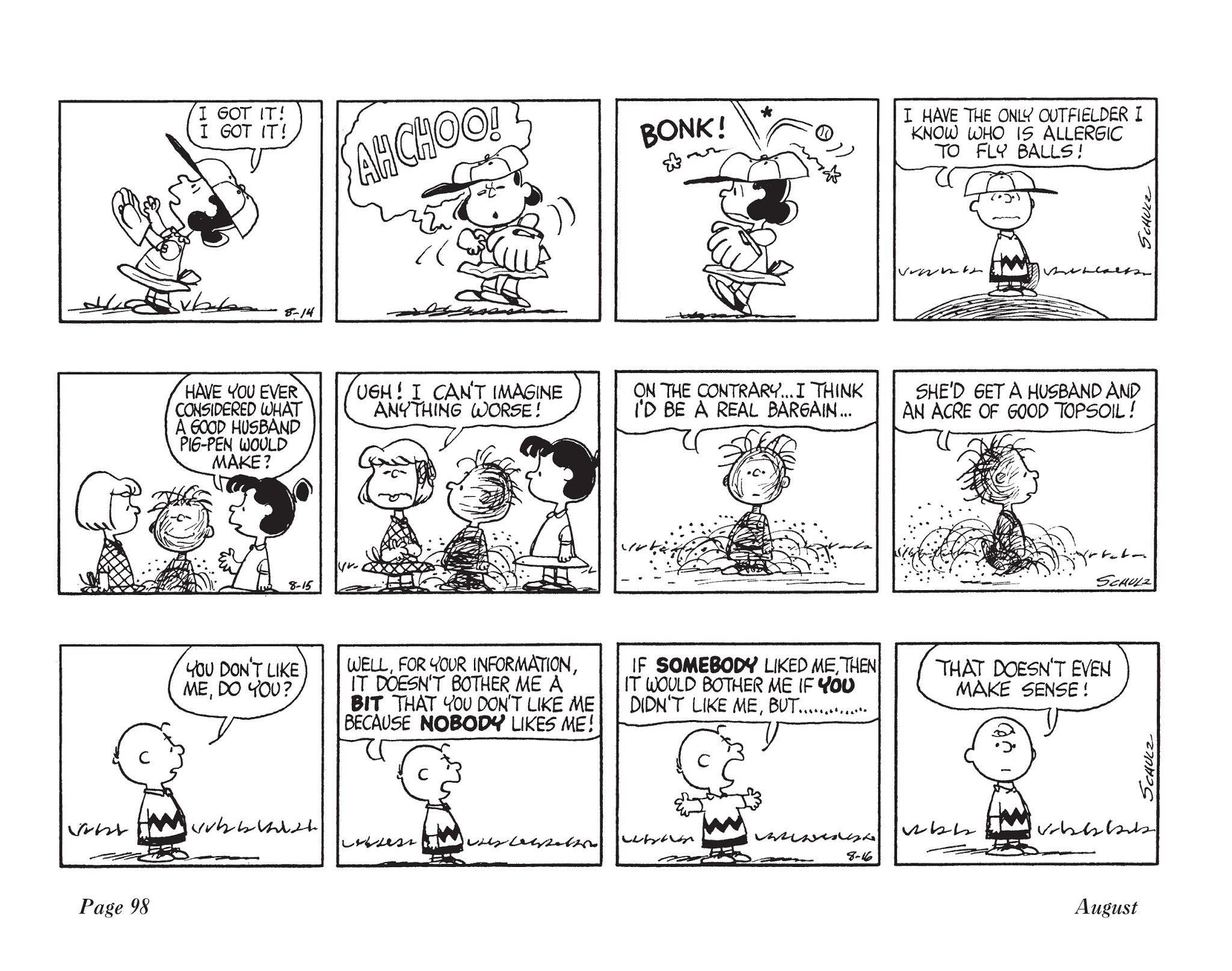 Read online The Complete Peanuts comic -  Issue # TPB 9 - 109