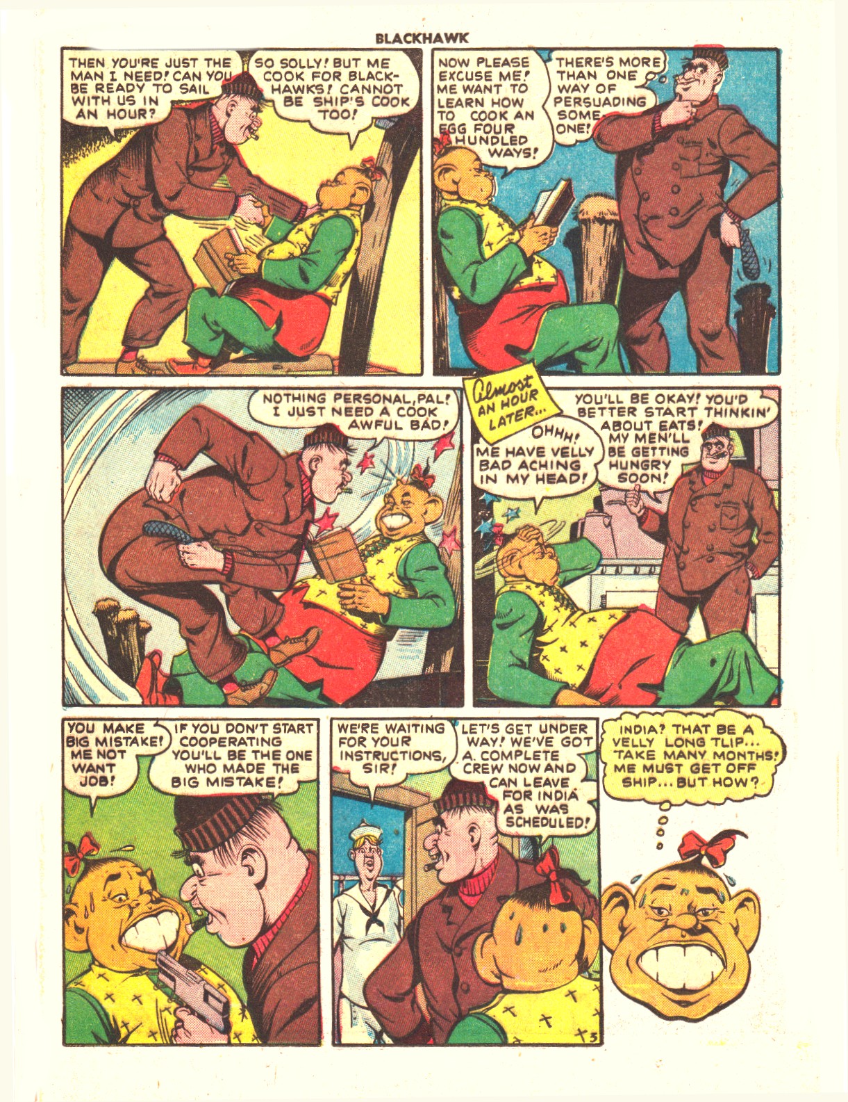 Read online Blackhawk (1957) comic -  Issue #43 - 37