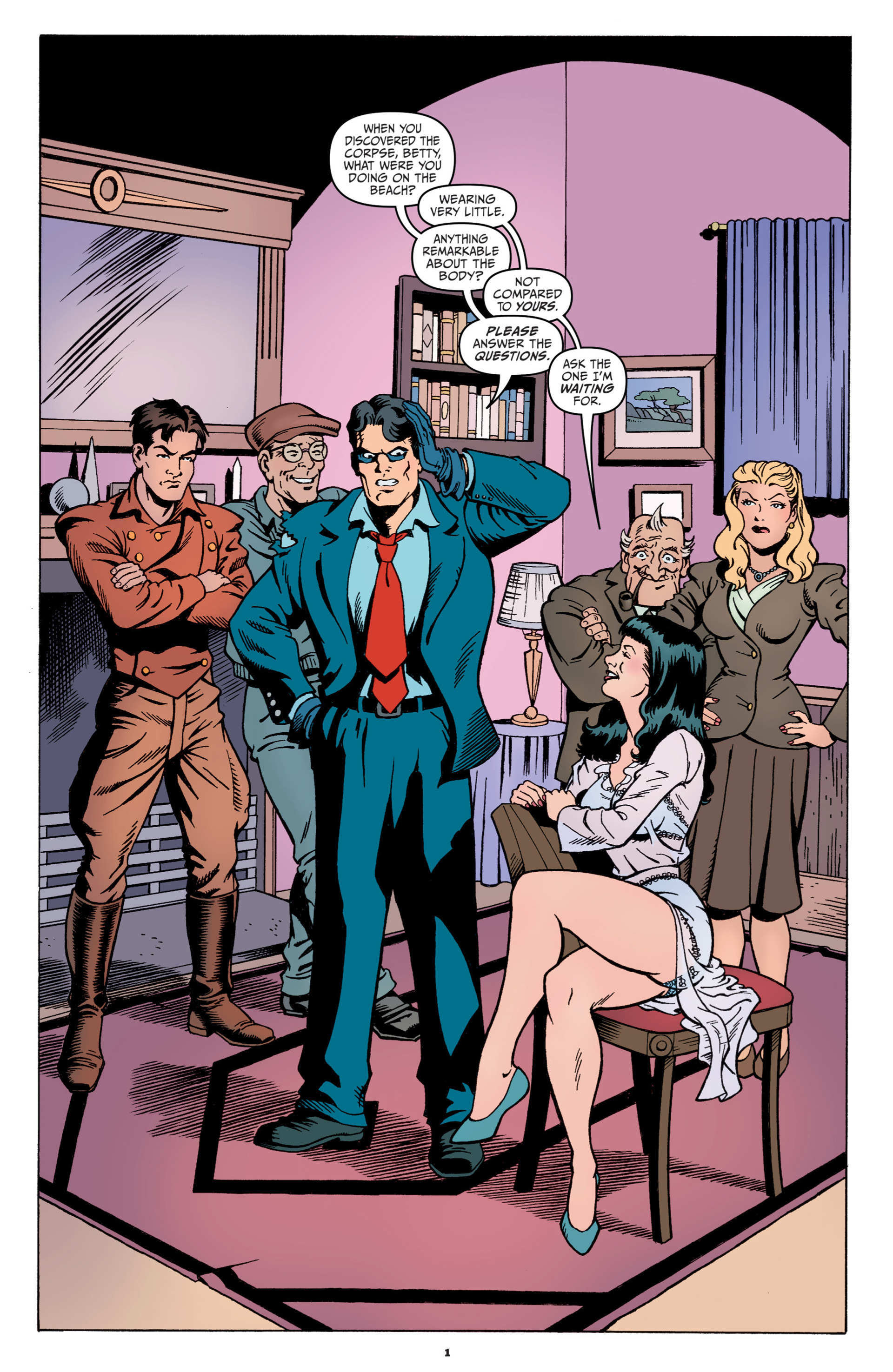 Read online The Rocketeer/The Spirit: Pulp Friction comic -  Issue #2 - 4