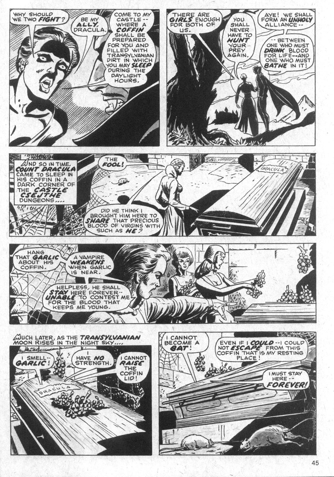 Read online Dracula Lives comic -  Issue #4 - 44
