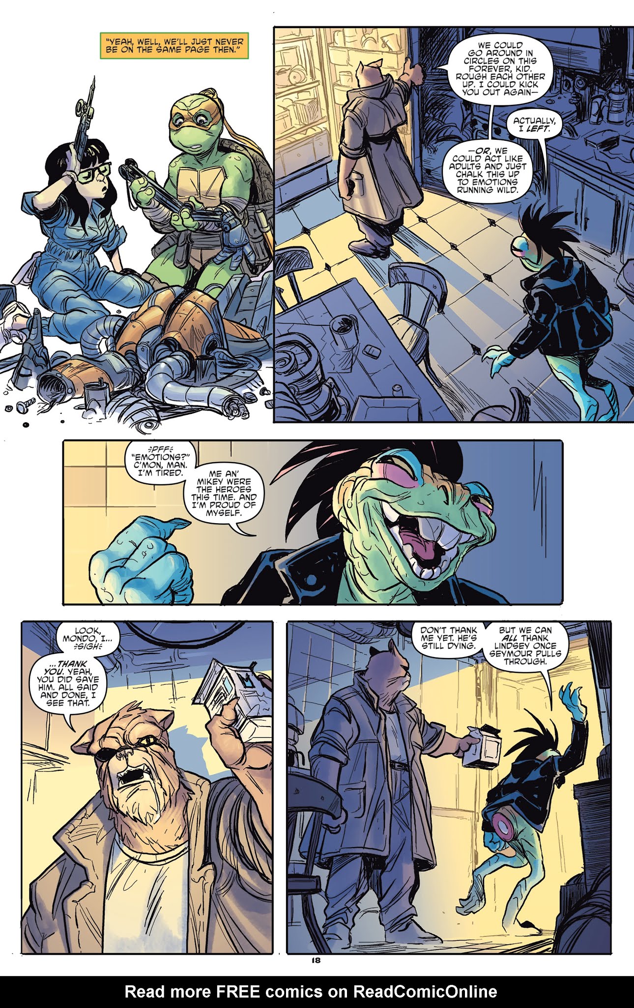 Read online Teenage Mutant Ninja Turtles Universe comic -  Issue #24 - 20