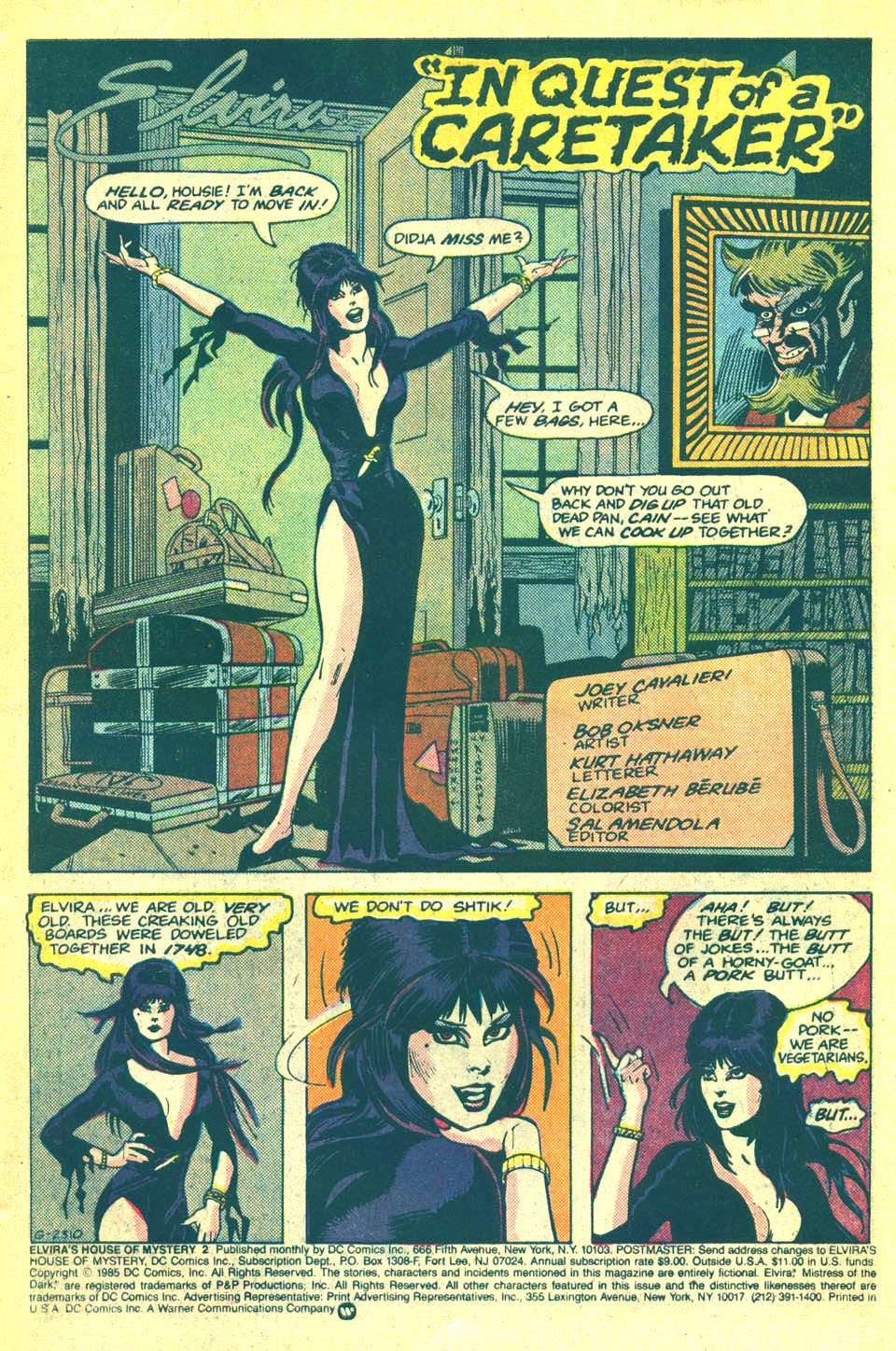 Elvira's House of Mystery Issue #2 #3 - English 2
