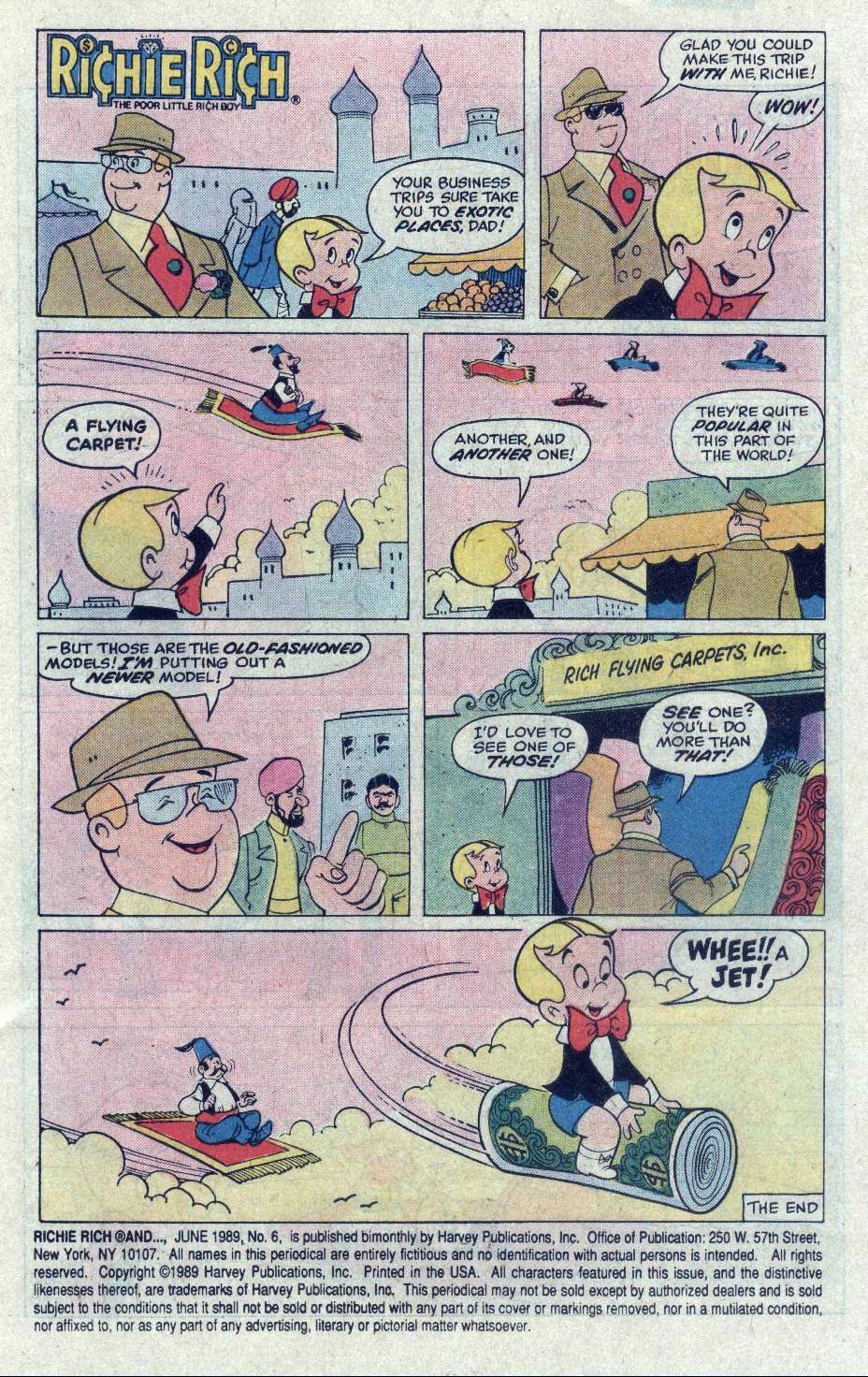 Read online Richie Rich And [...] comic -  Issue #6 - 3