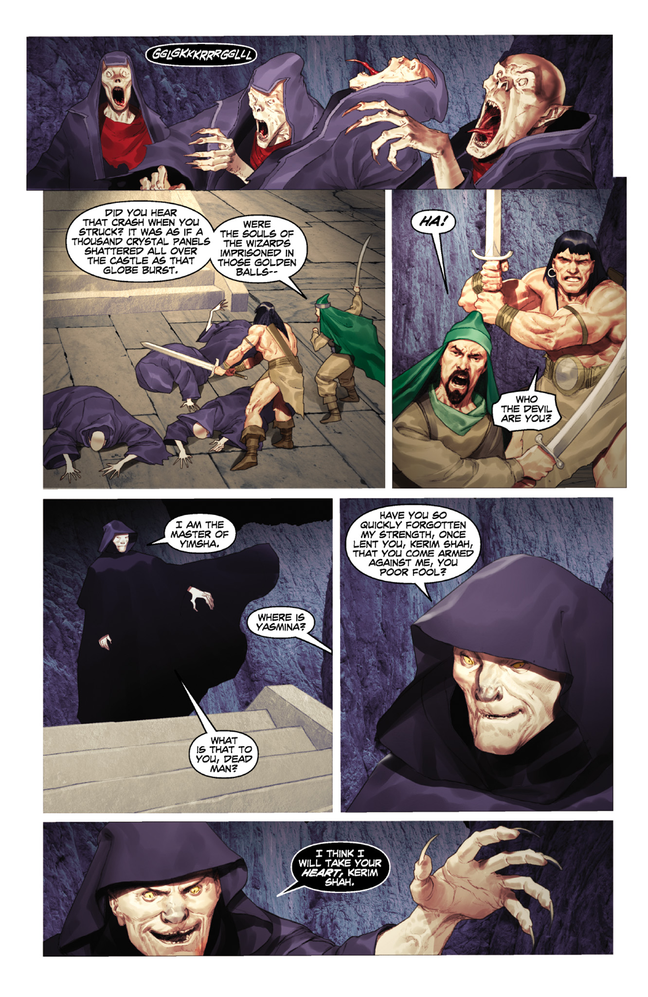 Read online Conan and the People of the Black Circle comic -  Issue #4 - 14