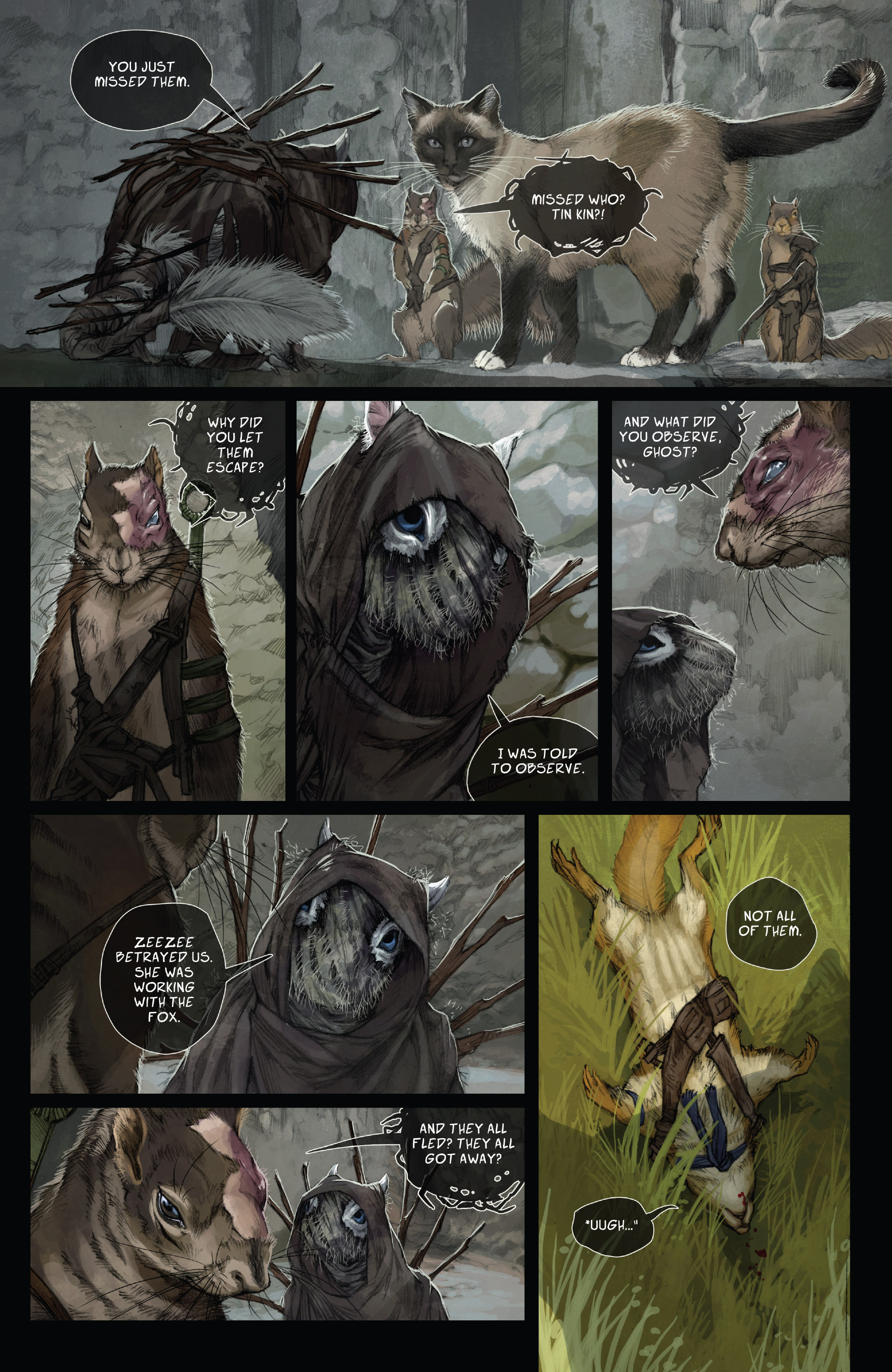 Read online Squarriors (2014) comic -  Issue #4 - 29