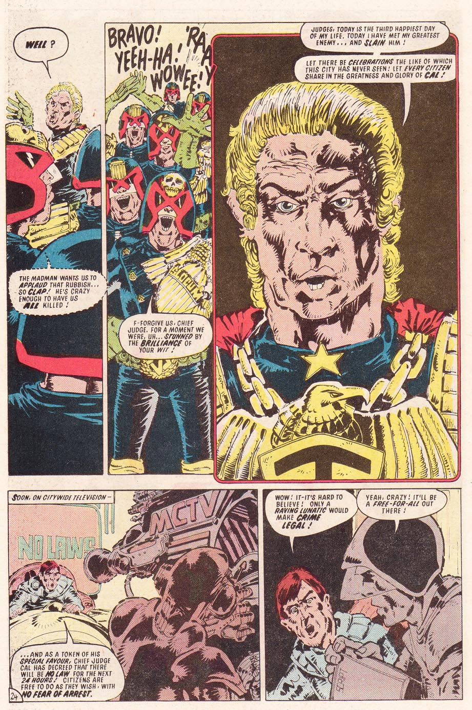 Read online Judge Dredd (1983) comic -  Issue #11 - 25