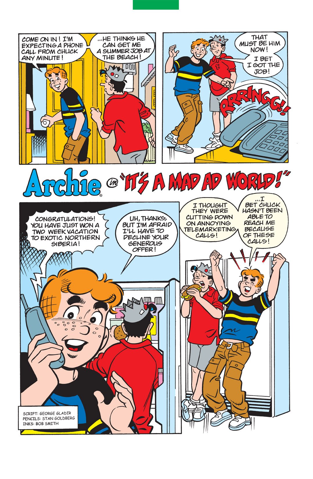 Read online Archie (1960) comic -  Issue #549 - 16