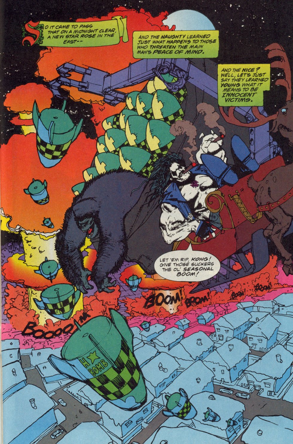 Read online Lobo Paramilitary Christmas Special comic -  Issue # Full - 44