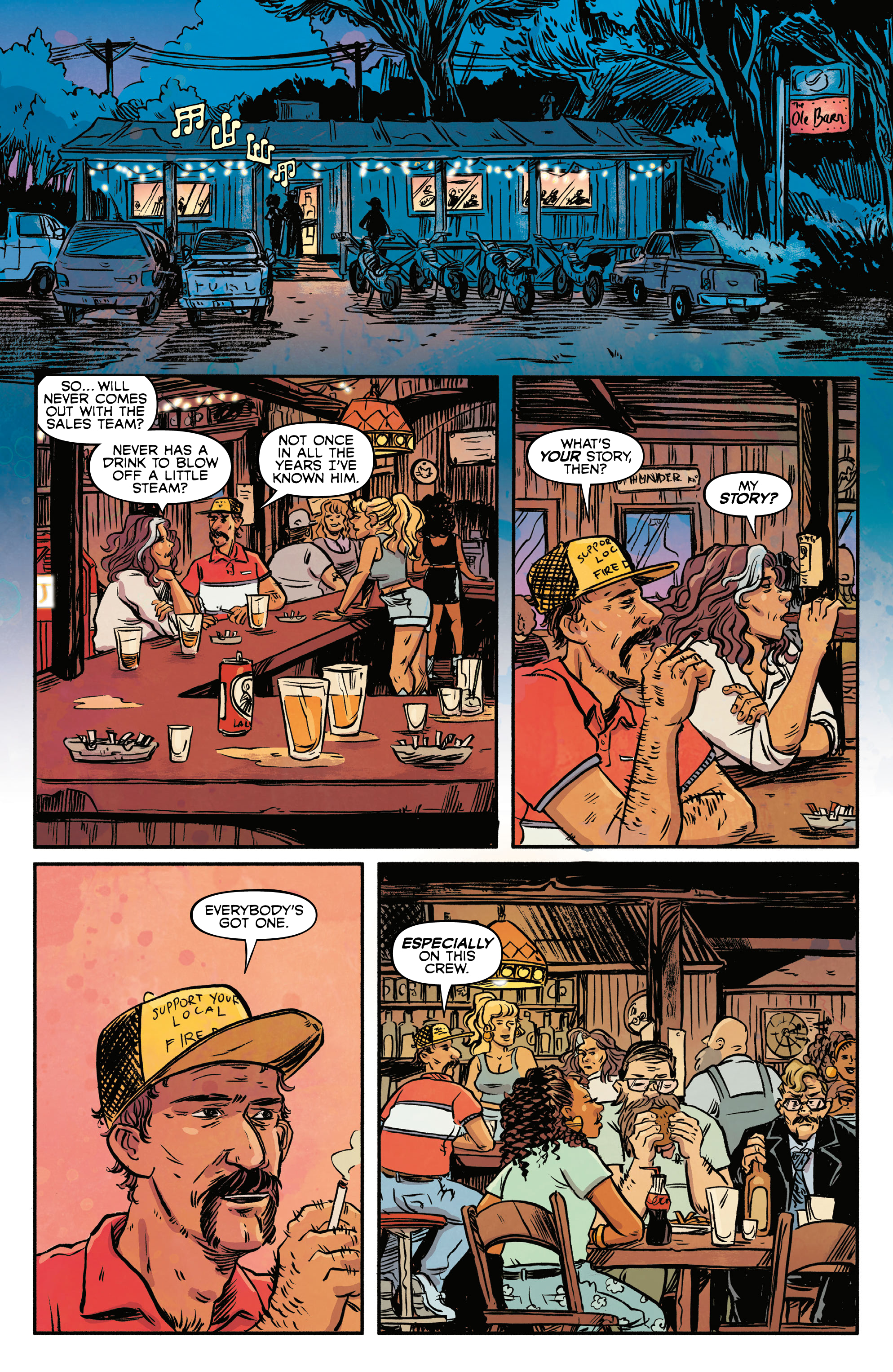 Read online Door to Door, Night by Night comic -  Issue #1 - 14