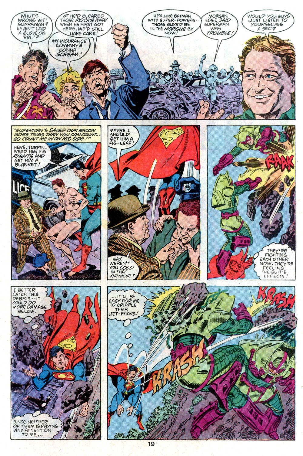 Read online Adventures of Superman (1987) comic -  Issue #446 - 20