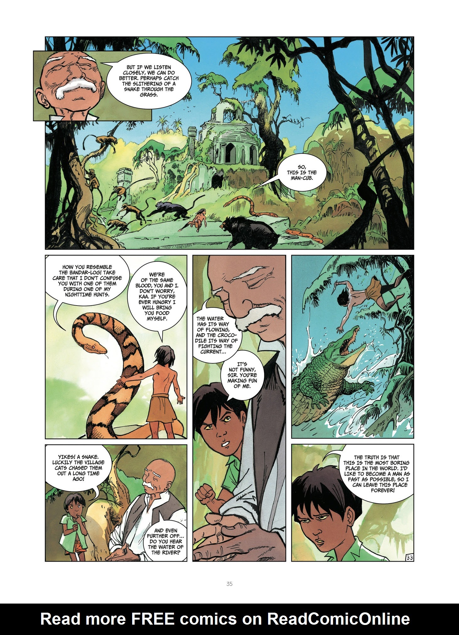 Read online The Last Jungle Book comic -  Issue #2 - 35