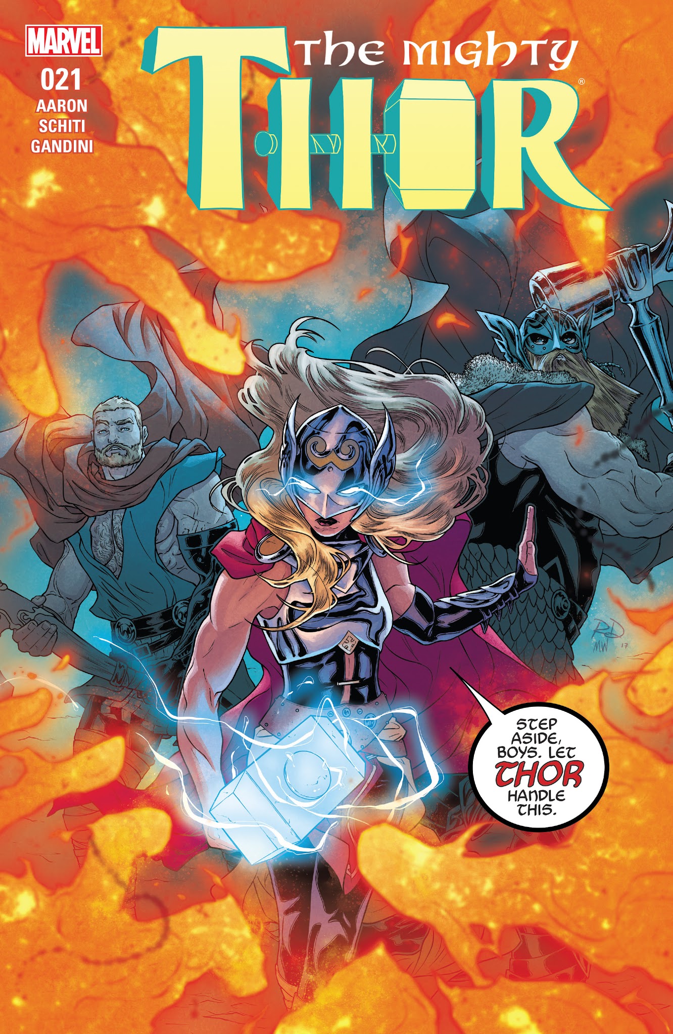 Read online Mighty Thor (2016) comic -  Issue #21 - 1
