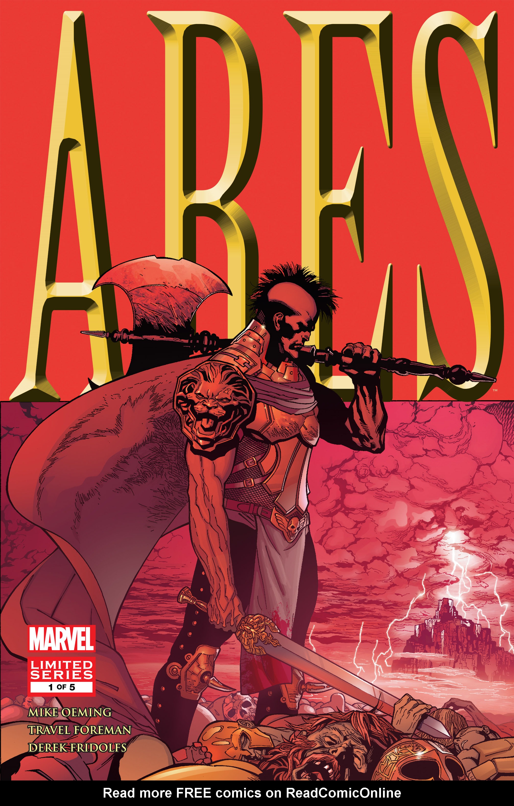 Read online Ares comic -  Issue #1 - 1