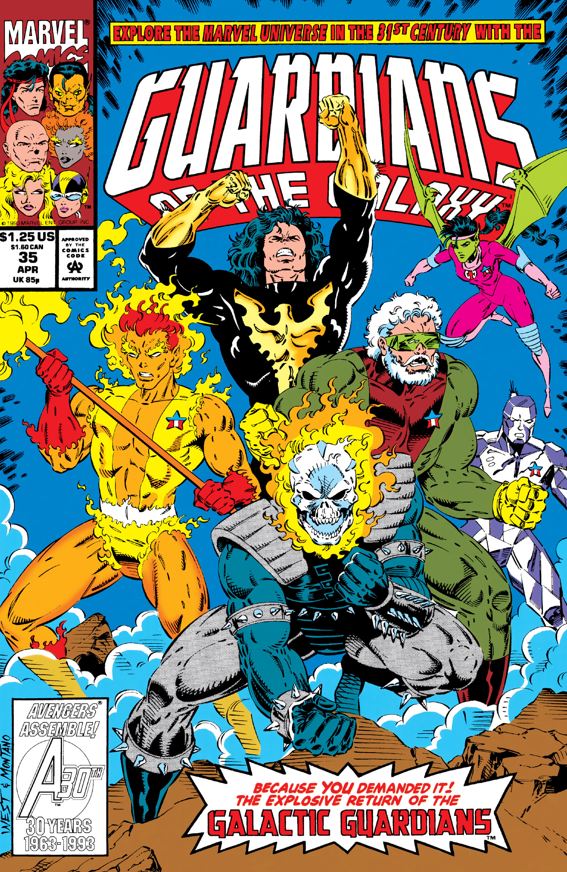Read online Guardians of the Galaxy (1990) comic -  Issue # _TPB In The Year 3000 1 (Part 2) - 20