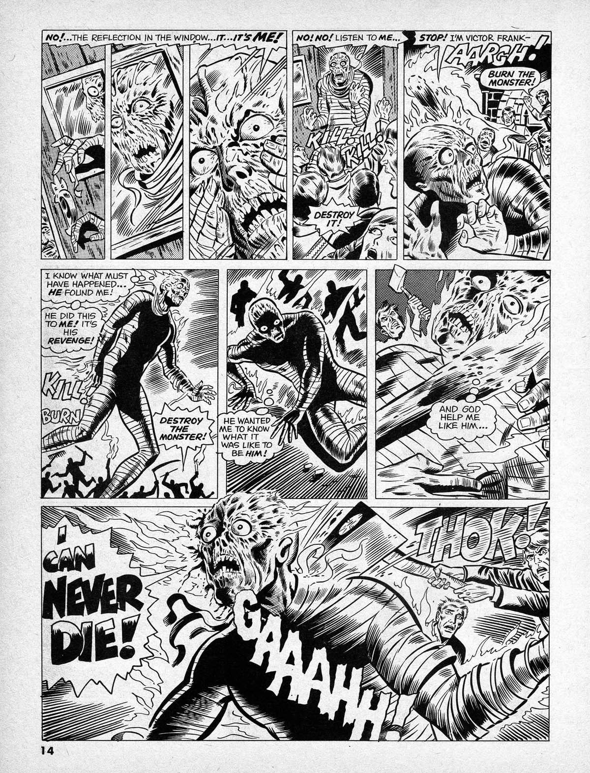 Read online Psycho comic -  Issue #3 - 14