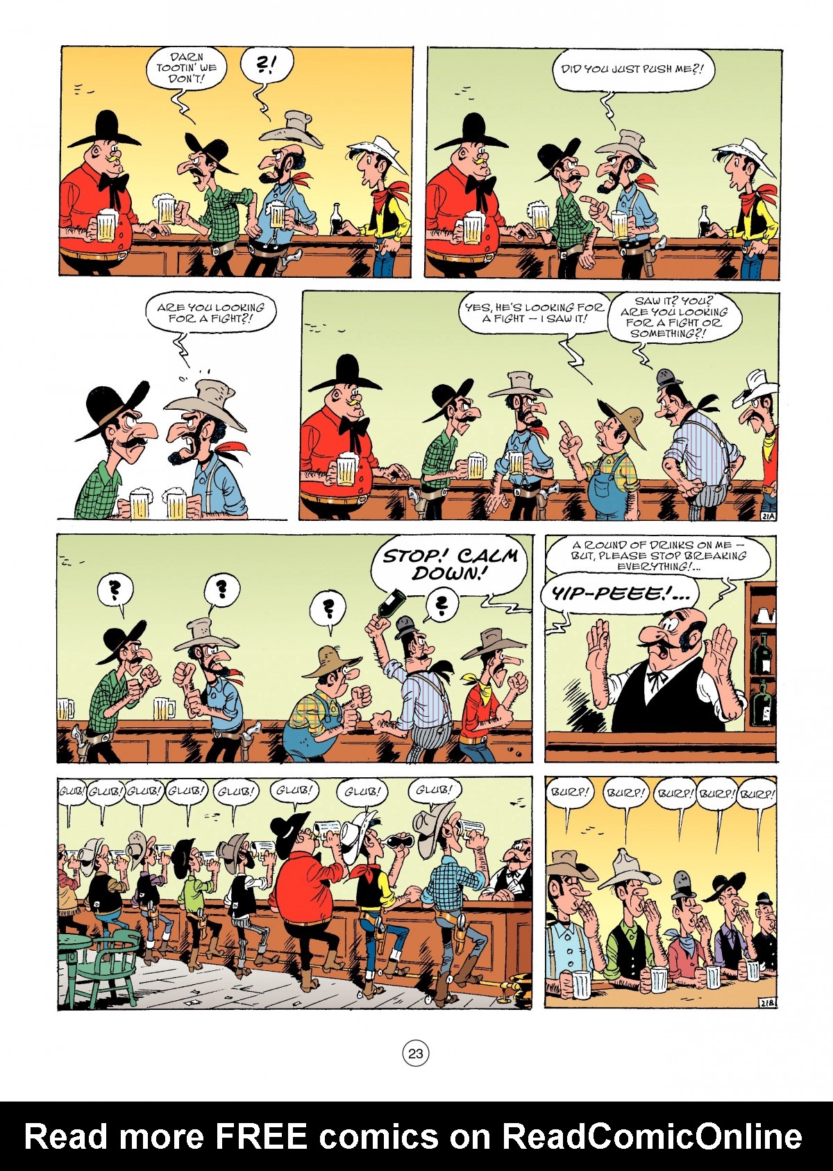 Read online A Lucky Luke Adventure comic -  Issue #51 - 23