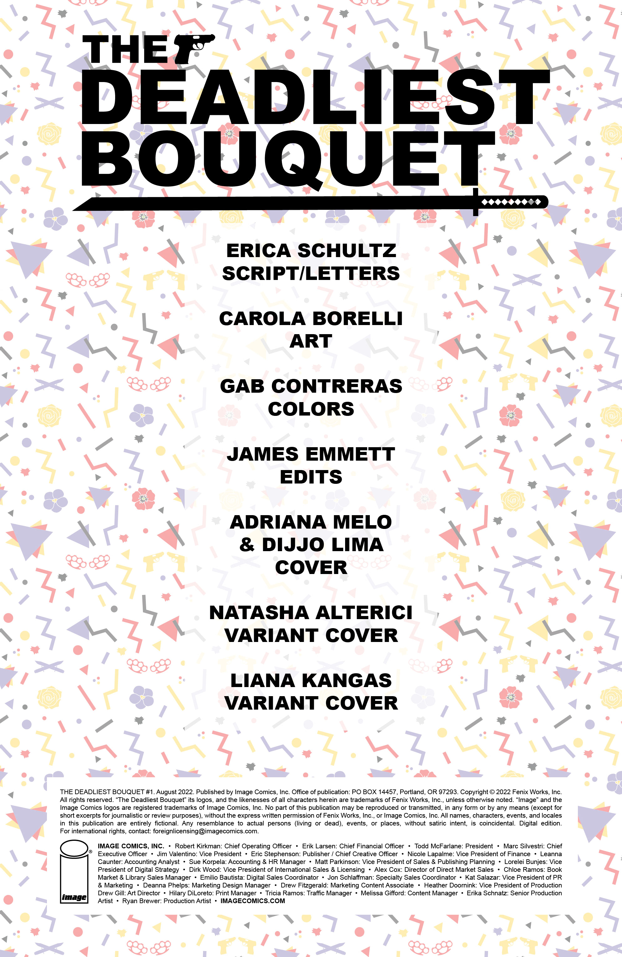 Read online The Deadliest Bouquet comic -  Issue #1 - 2
