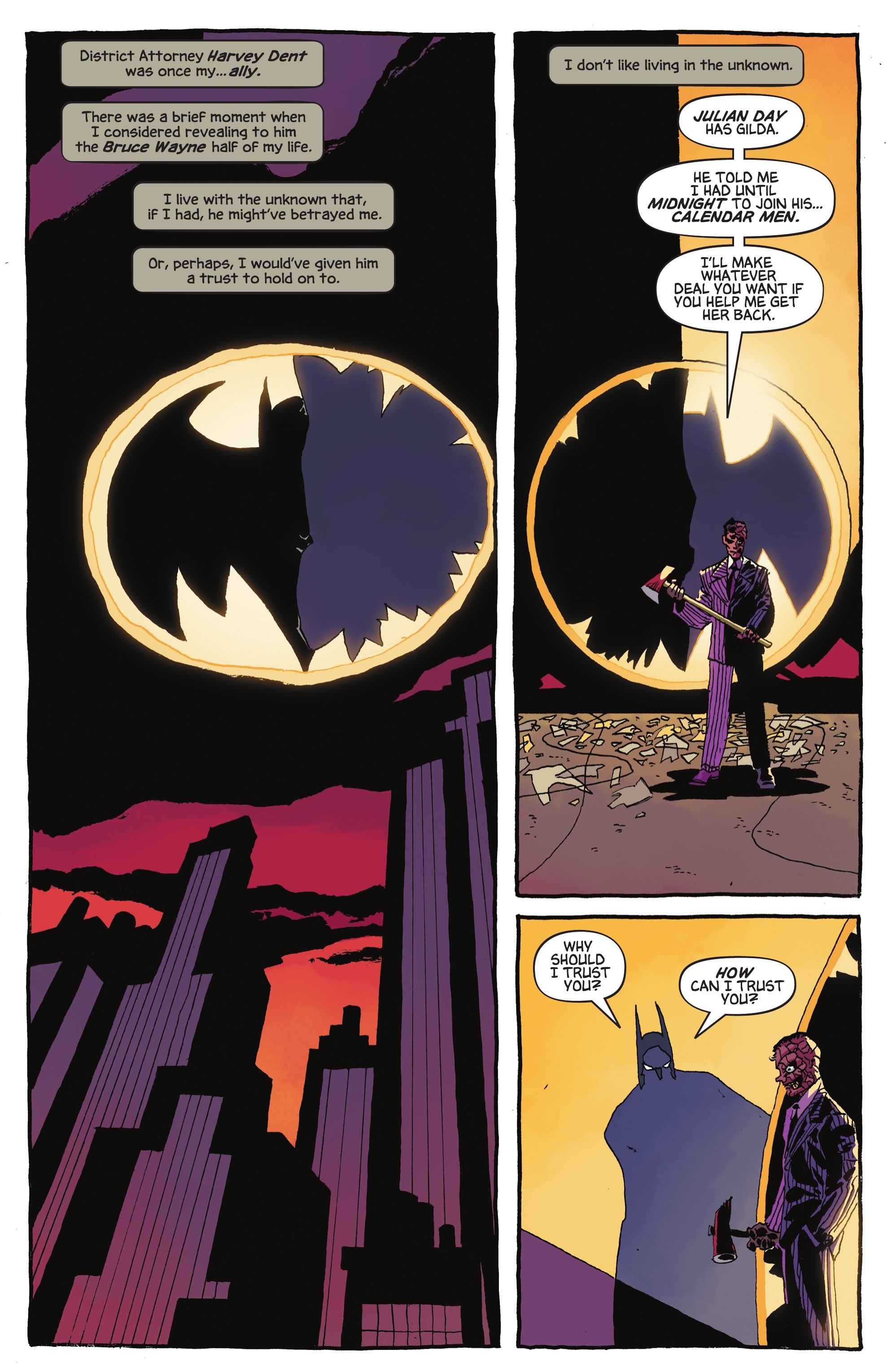 Read online Batman: The Long Halloween comic -  Issue # _Special - 27