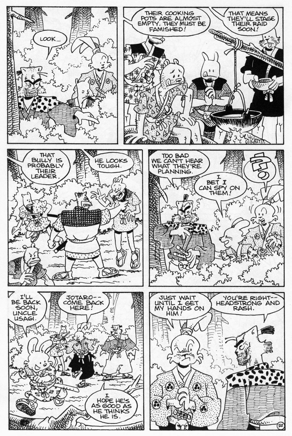 Read online Usagi Yojimbo (1996) comic -  Issue #58 - 22