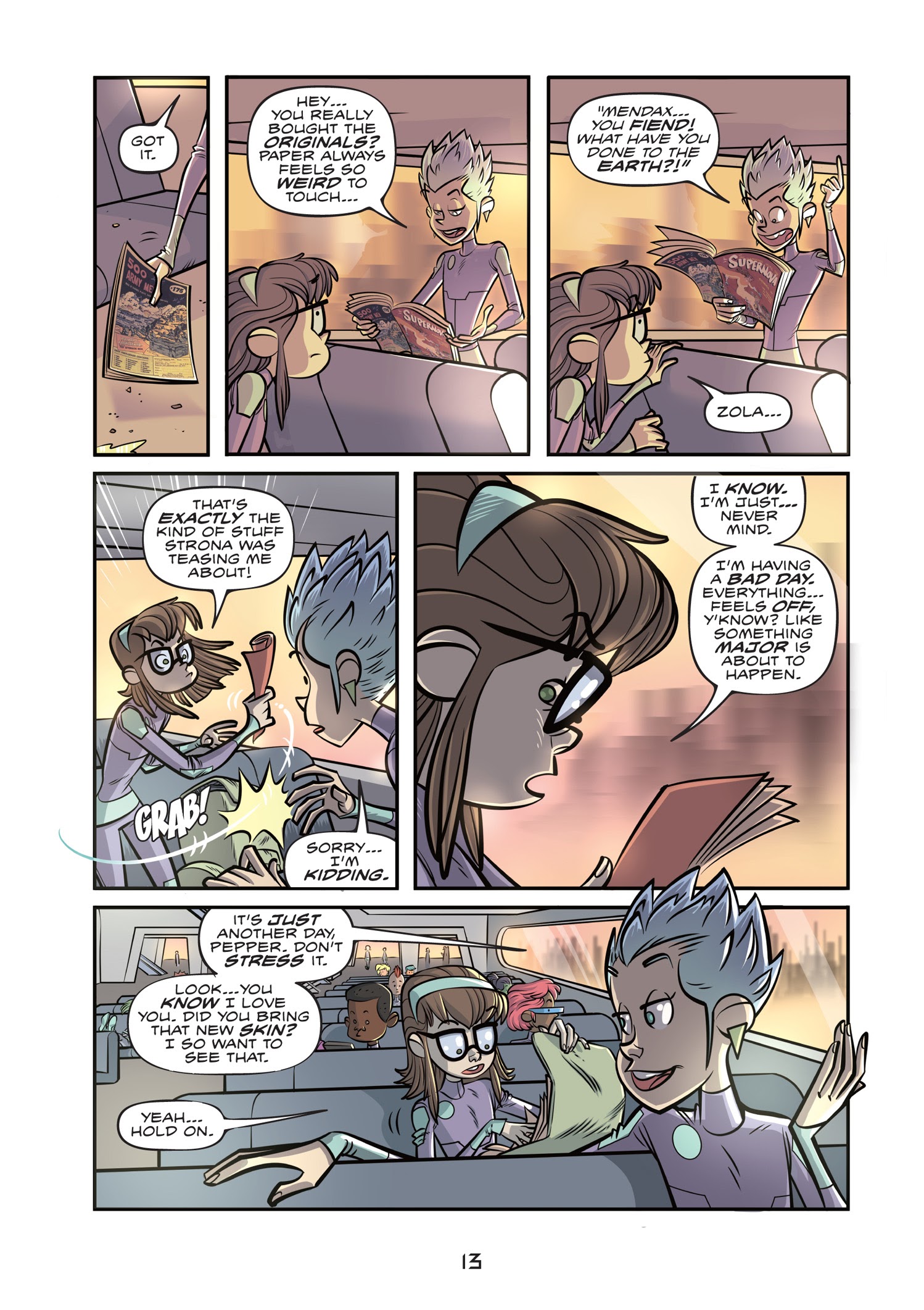 Read online The Infinite Adventures of Supernova: Pepper Page Saves the Universe! comic -  Issue # TPB (Part 1) - 17