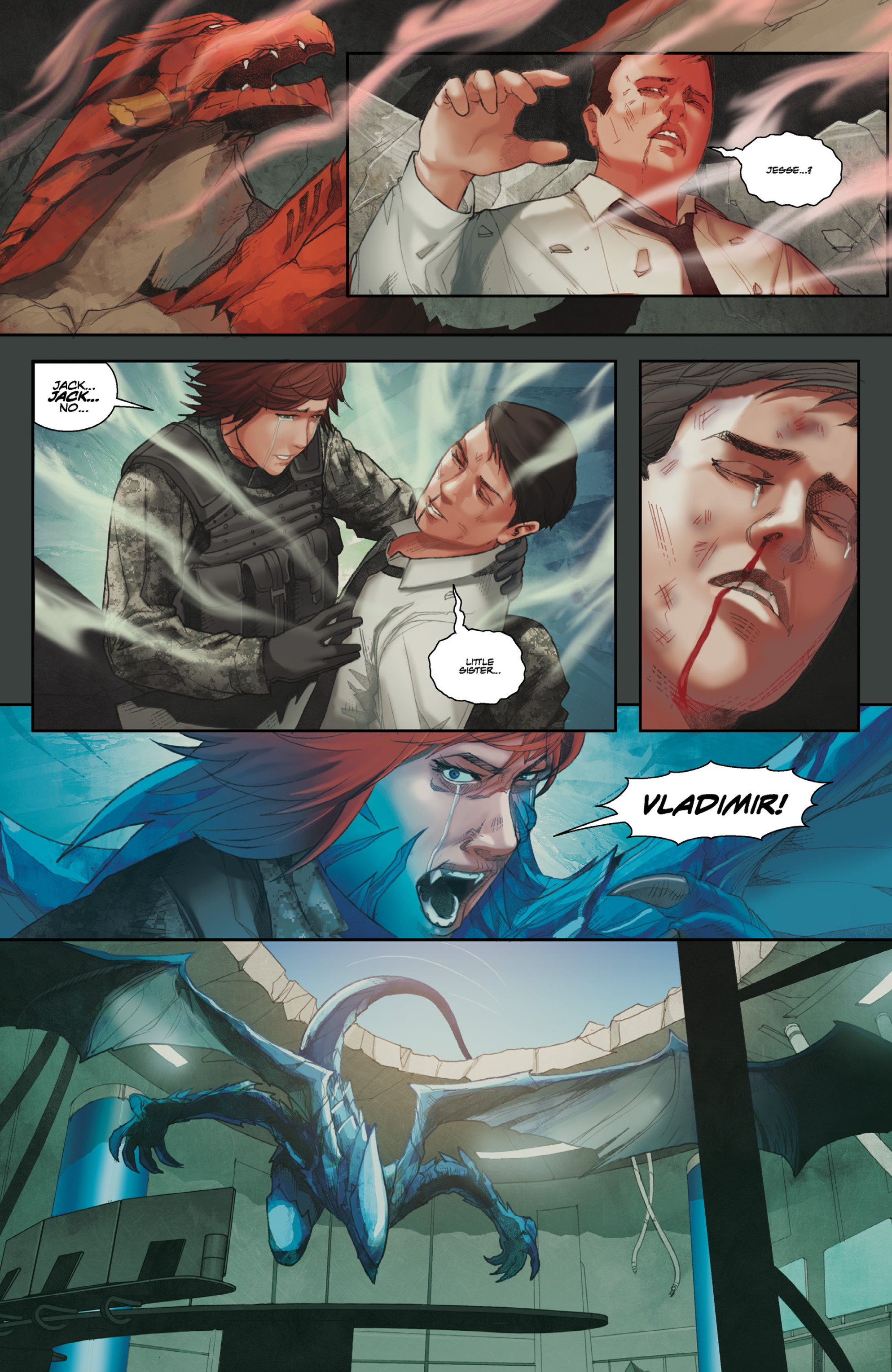 Read online Dragon Resurrection comic -  Issue # TPB - 111