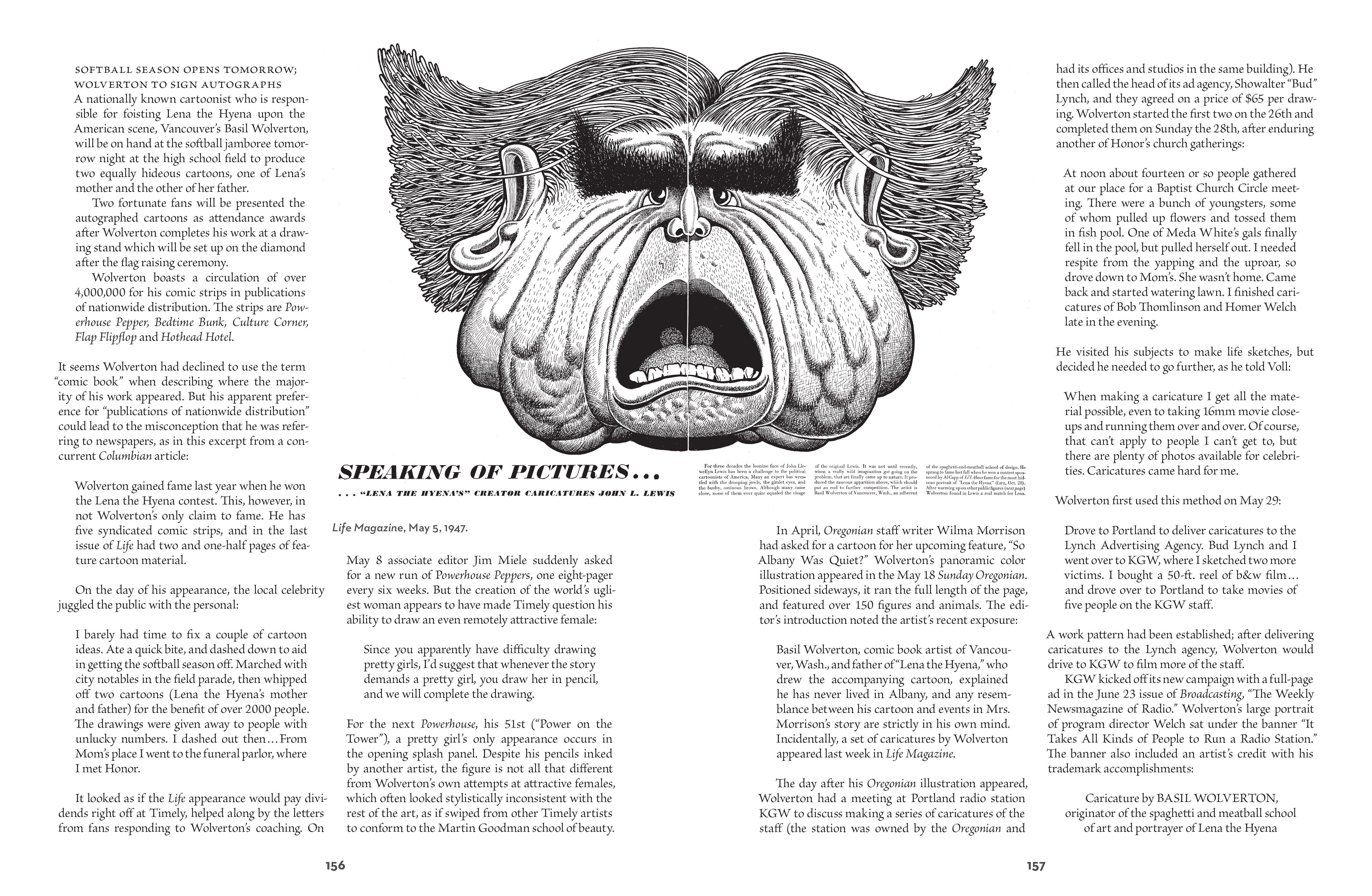 Read online Brain Bats of Venus: The Life and Comics of Basil Wolverton comic -  Issue # TPB (Part 2) - 55