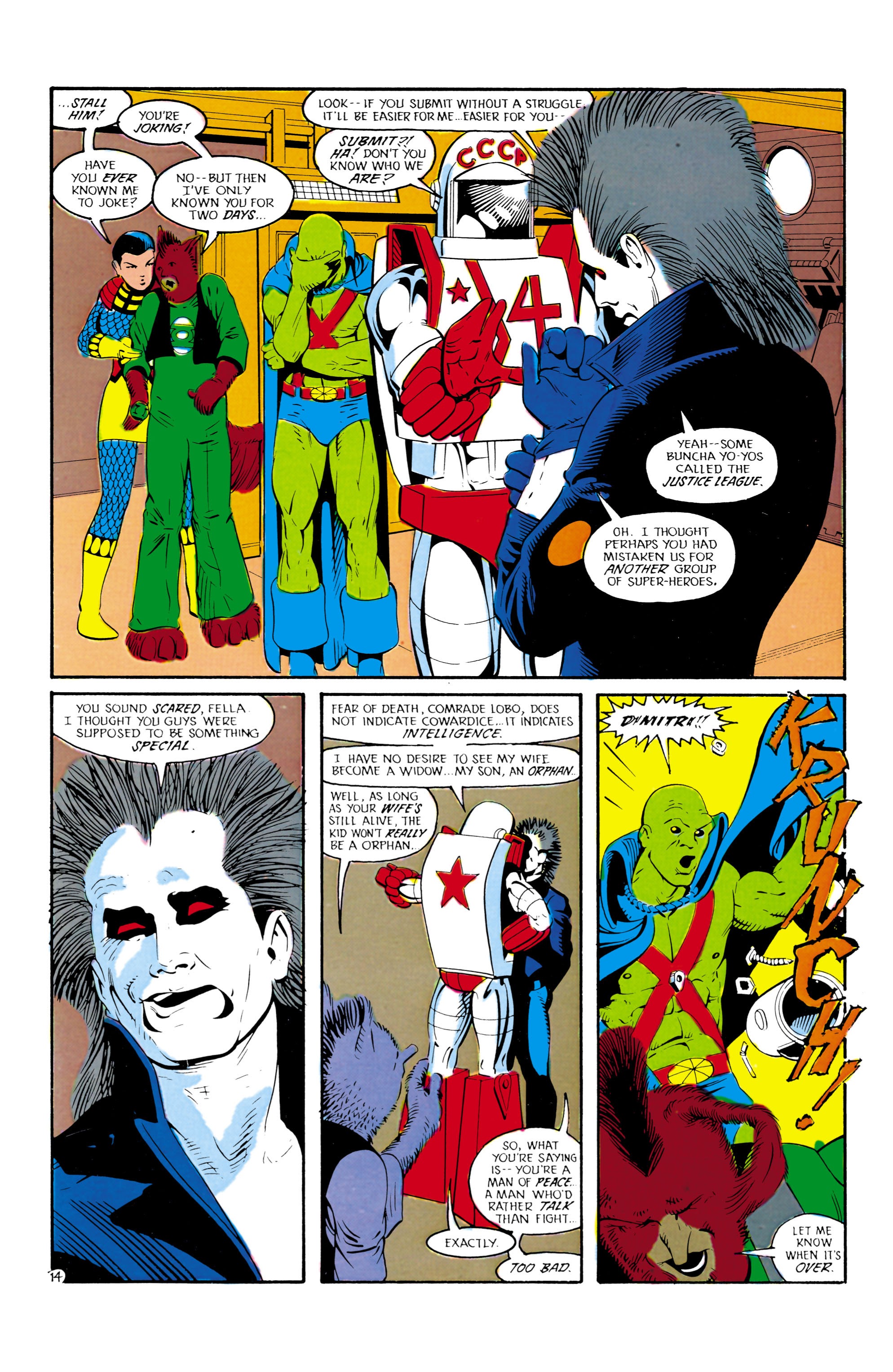 Read online Justice League International (1987) comic -  Issue #18 - 30