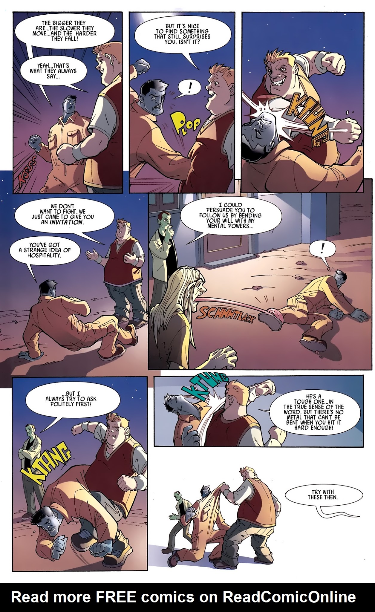 Read online X-Campus comic -  Issue #3 - 21