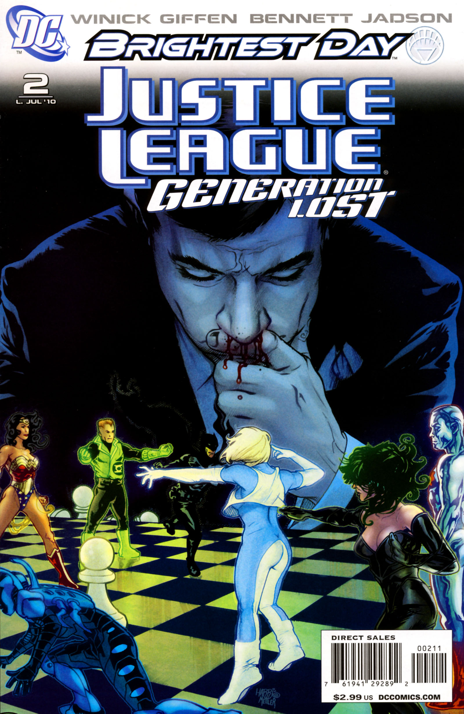 Read online Justice League: Generation Lost comic -  Issue #2 - 1