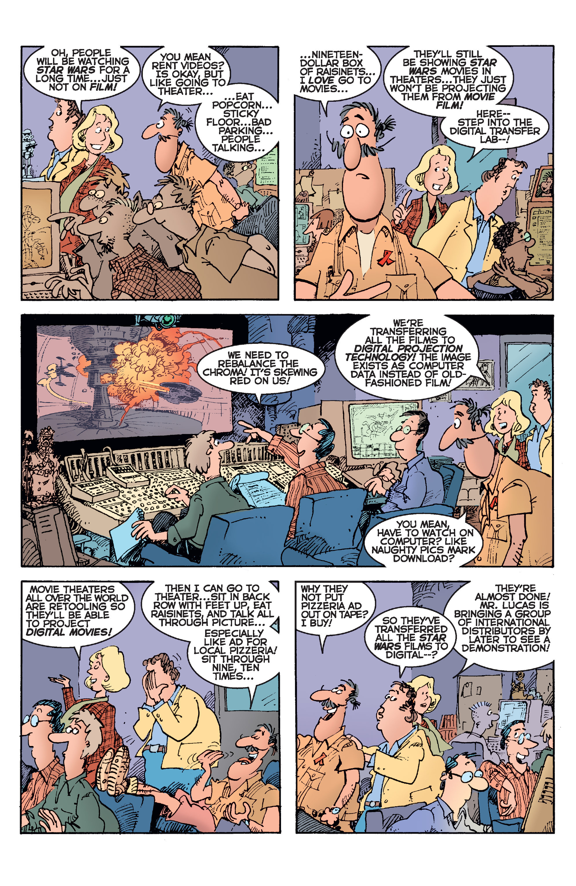 Read online Sergio Aragonés Stomps Star Wars comic -  Issue # Full - 6