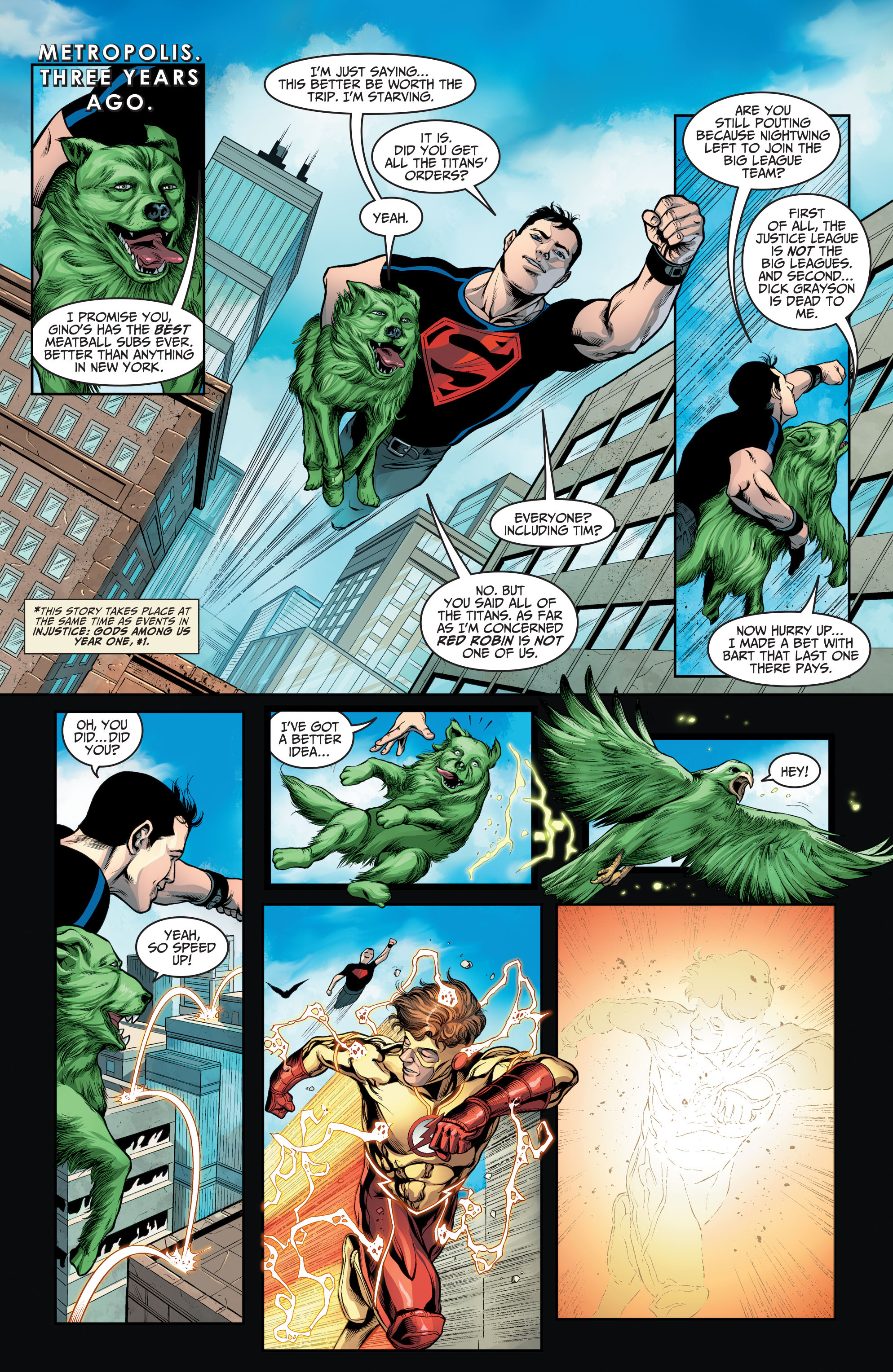 Read online Injustice: Gods Among Us Year Three comic -  Issue # _Annual 1 - 21