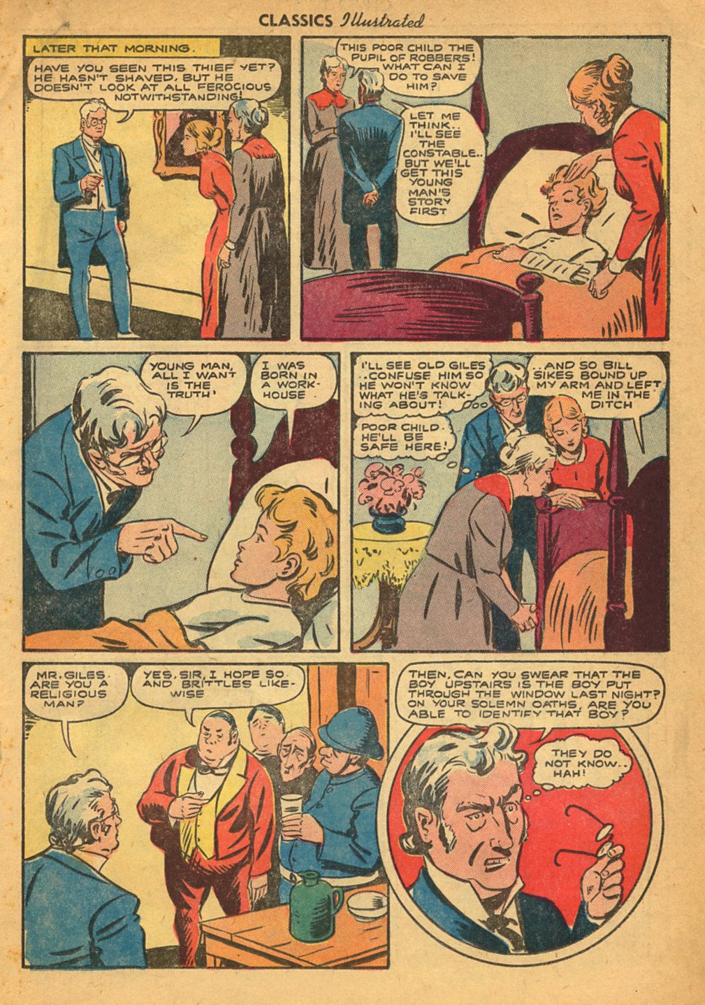 Read online Classics Illustrated comic -  Issue #23 - 29