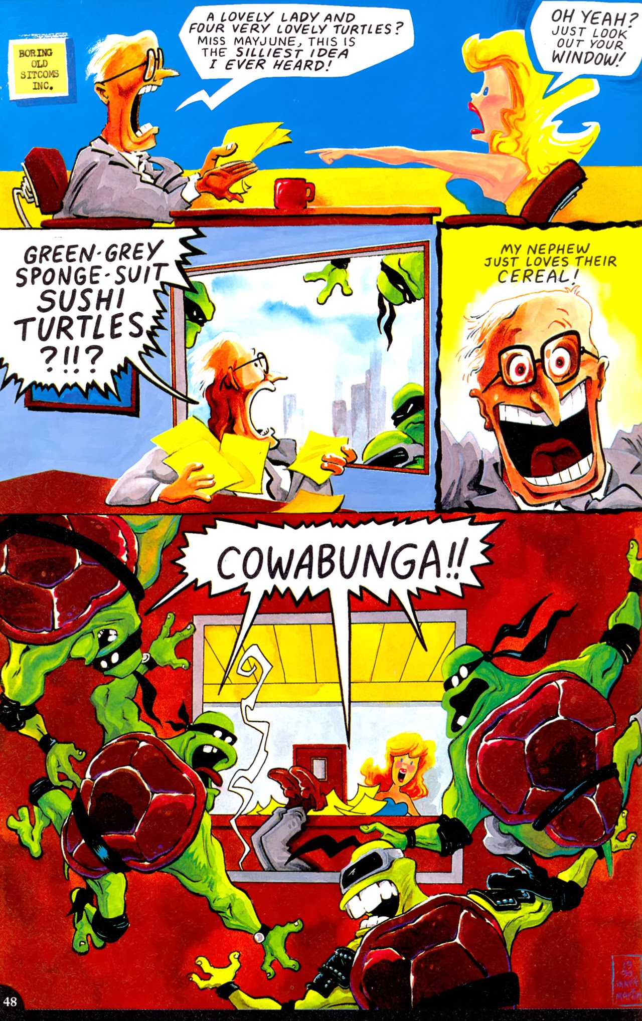 Read online Green-Grey Sponge-Suit Sushi Turtles comic -  Issue # Full - 50