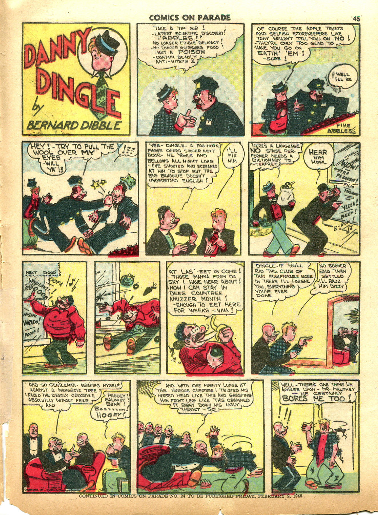 Read online Comics on Parade comic -  Issue #23 - 47