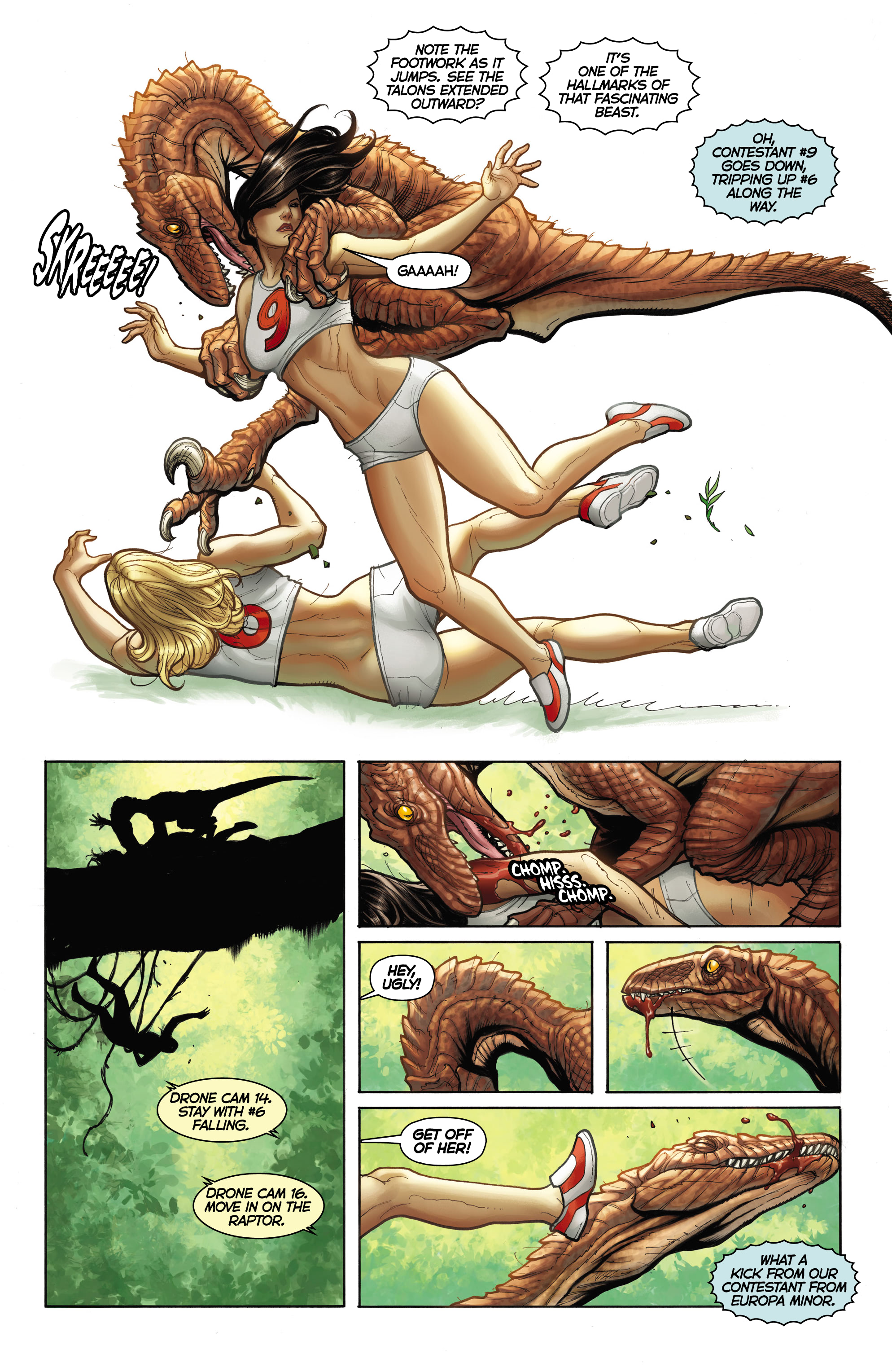 Read online Fight Girls comic -  Issue #1 - 18