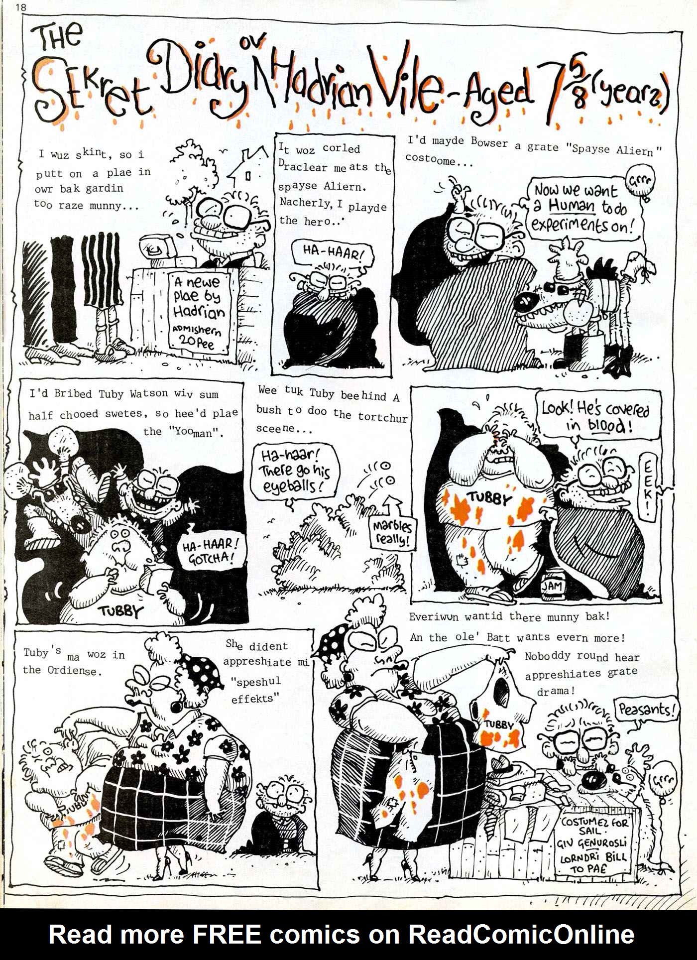 Read online Oink! comic -  Issue #3 - 16