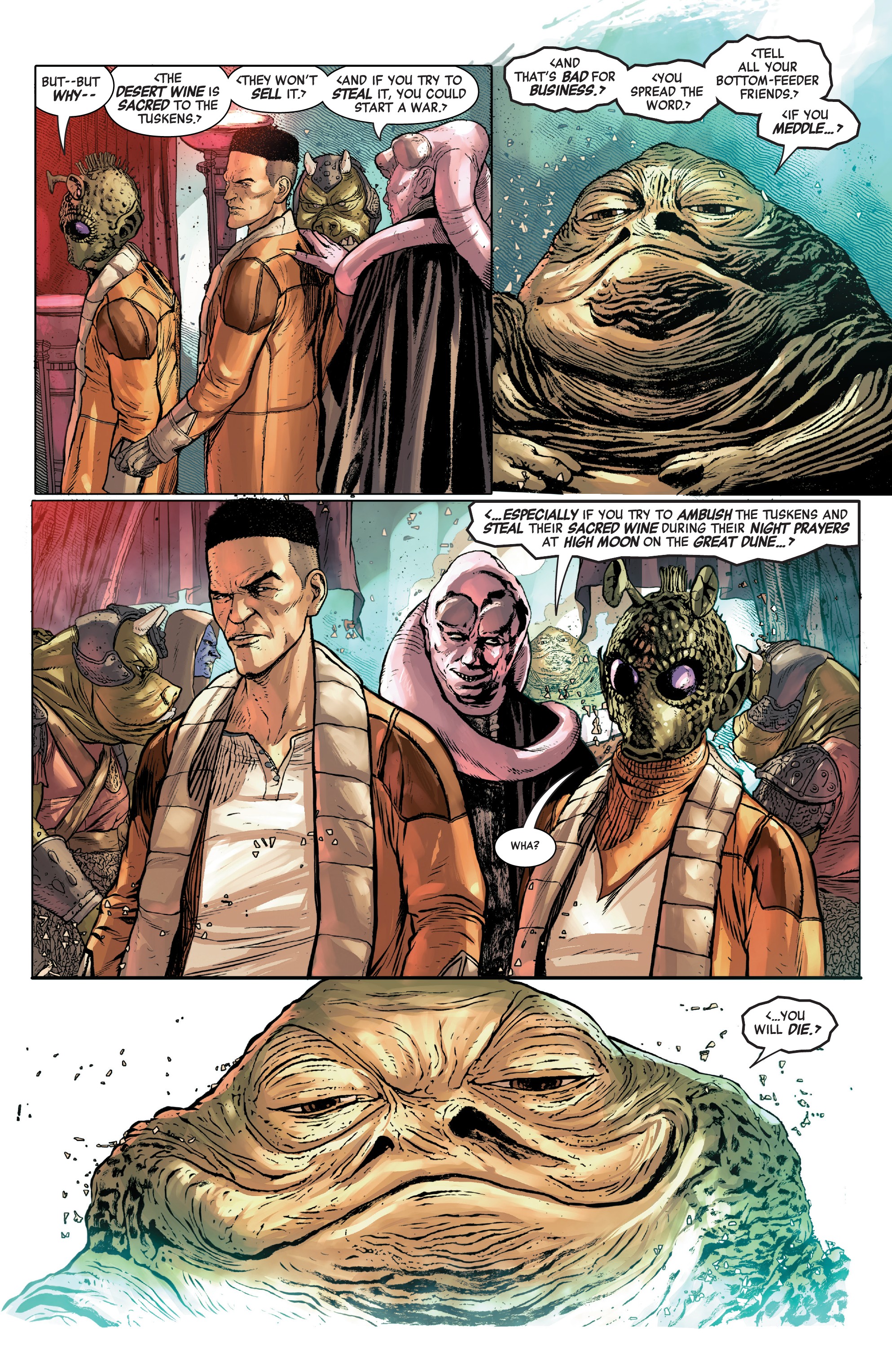 Read online Star Wars: Age Of Rebellion comic -  Issue # Jabba The Hutt - 9