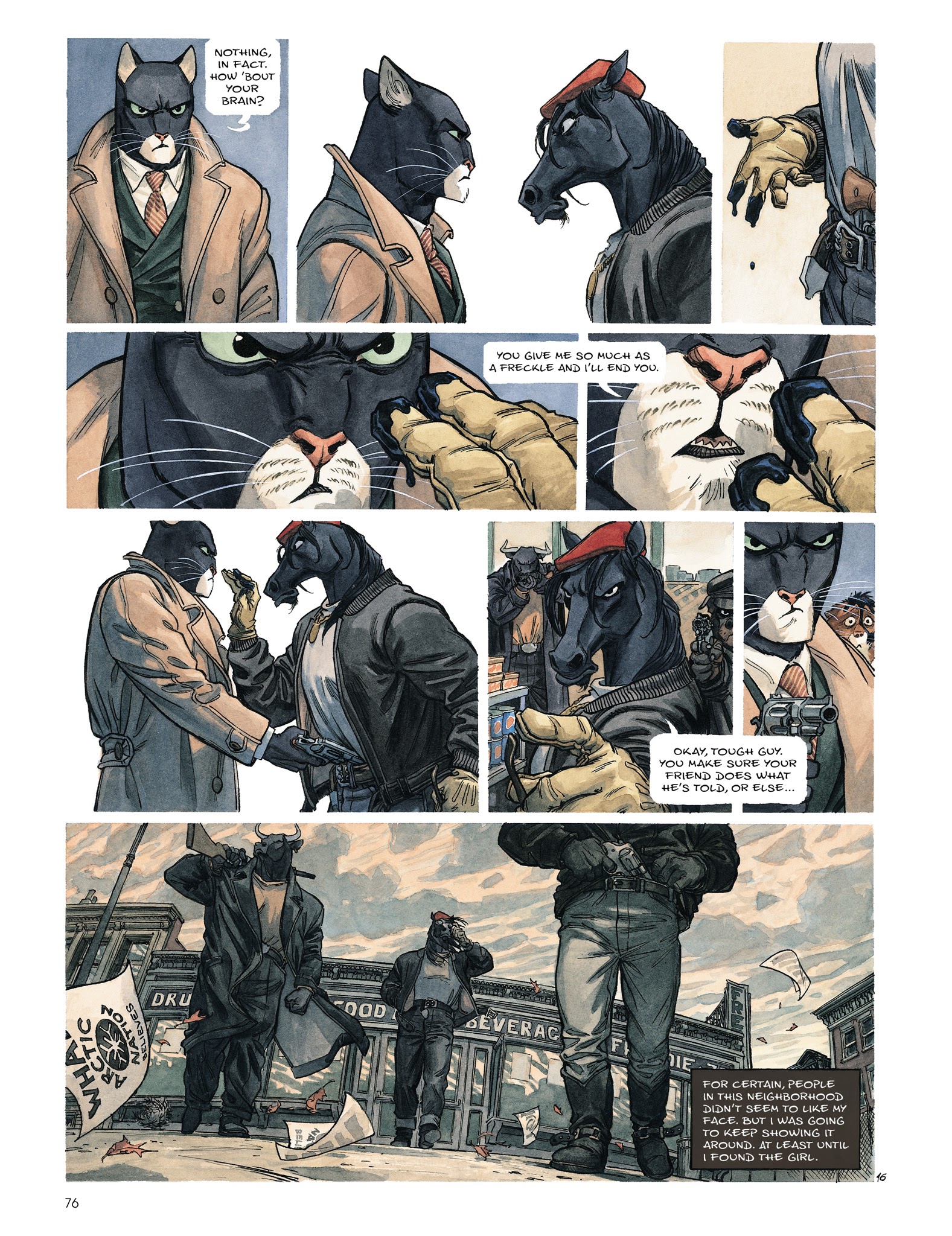 Read online Blacksad: The Collected Stories comic -  Issue # TPB (Part 1) - 77