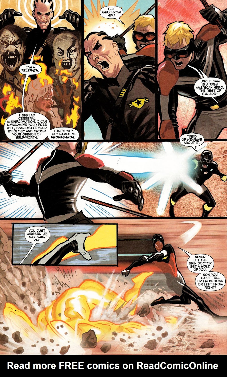 Uncle Sam and the Freedom Fighters (2006) issue 3 - Page 34