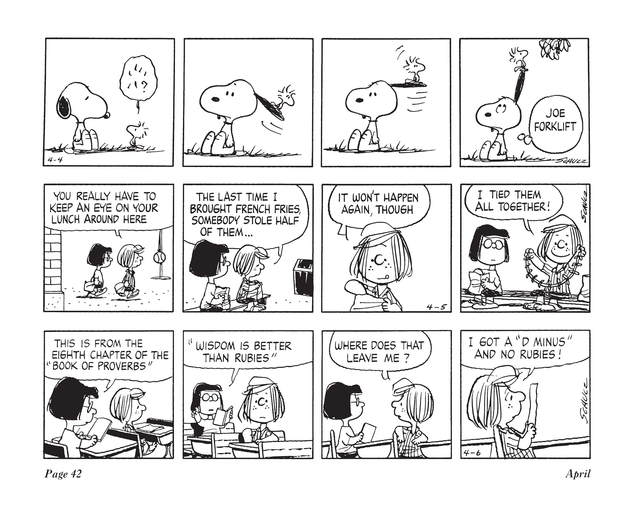 Read online The Complete Peanuts comic -  Issue # TPB 17 - 58