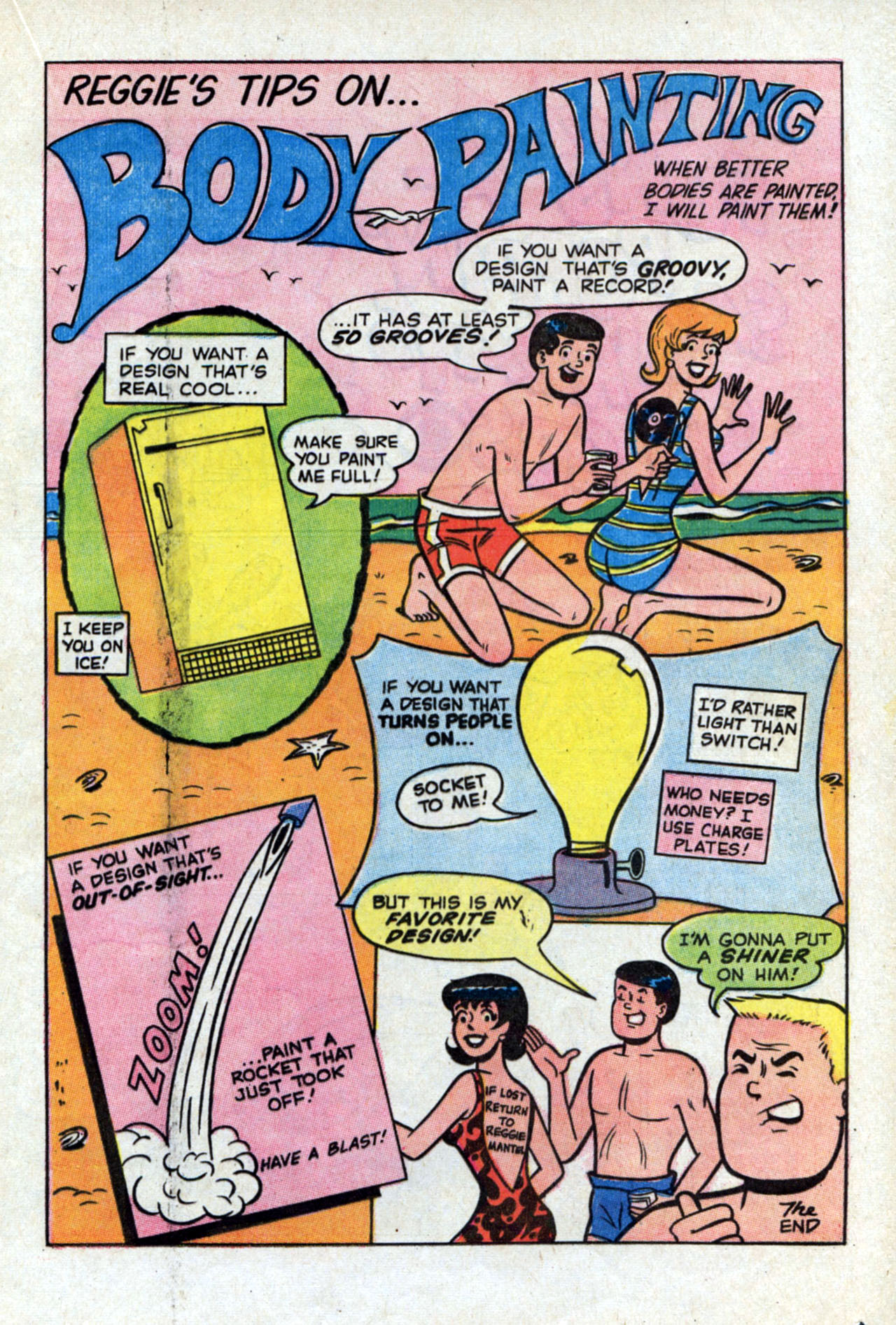 Read online Reggie's Wise Guy Jokes comic -  Issue #2 - 17