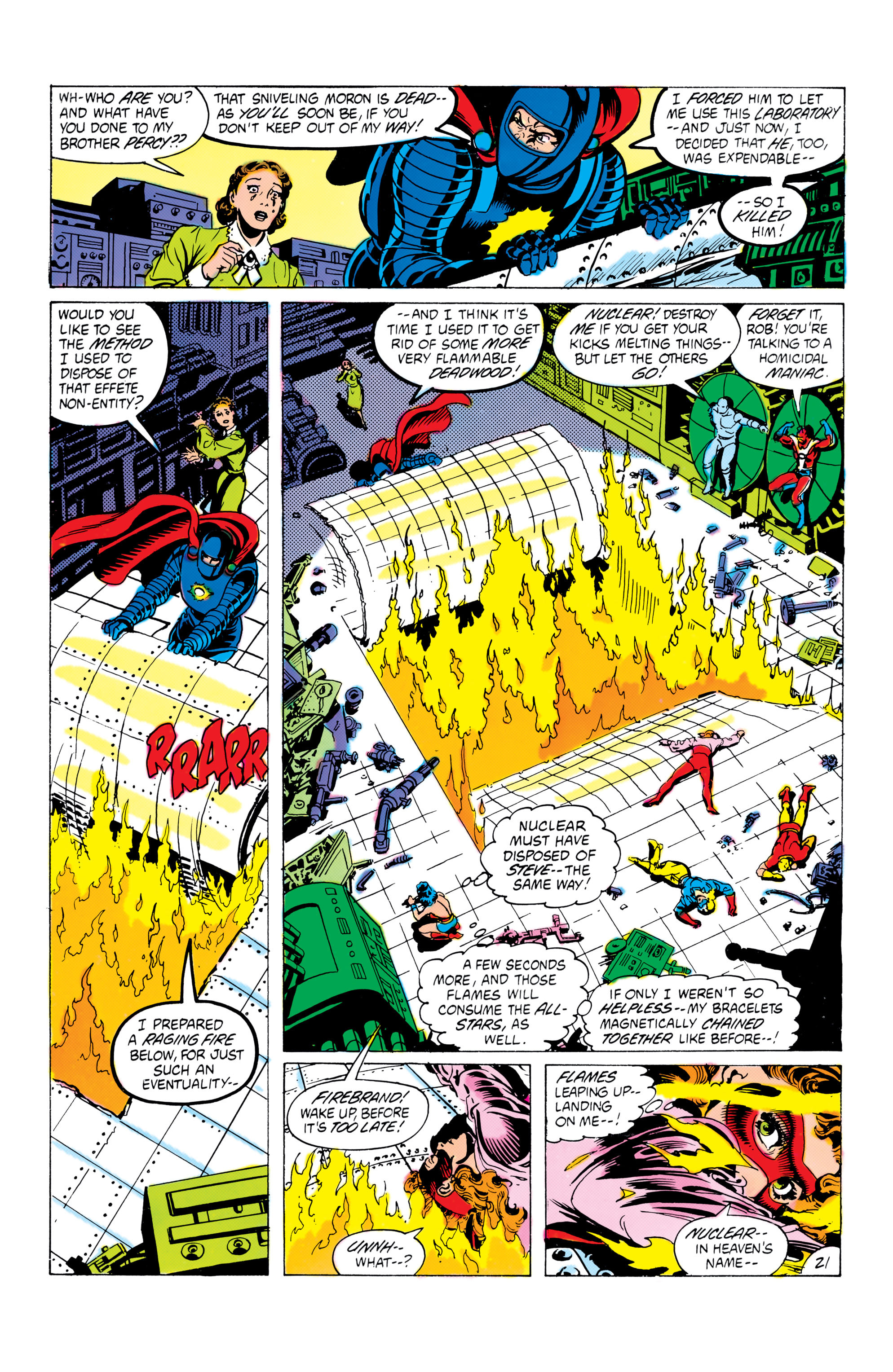 Read online All-Star Squadron comic -  Issue #16 - 22