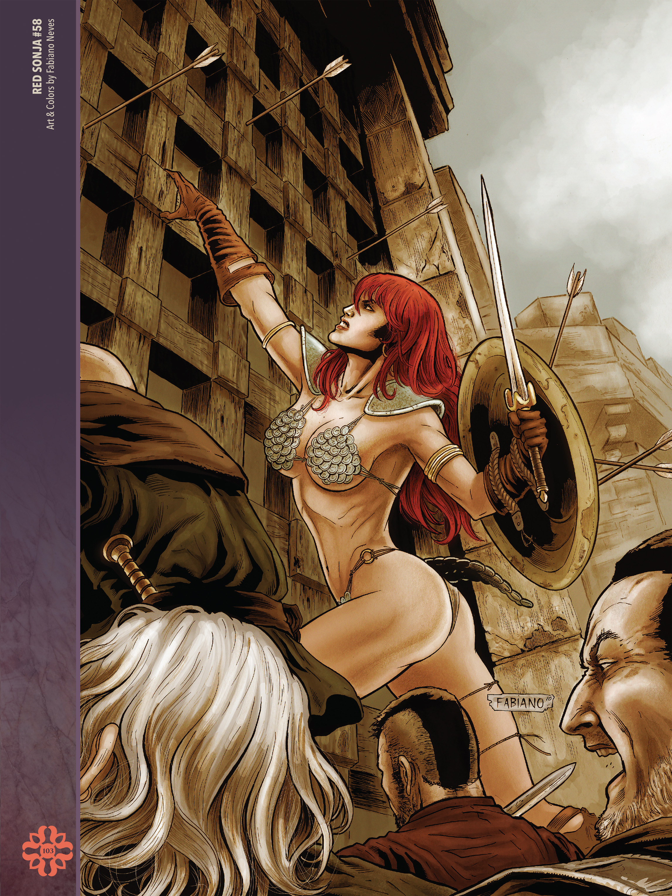 Read online The Art of Red Sonja comic -  Issue # TPB 2 (Part 2) - 4