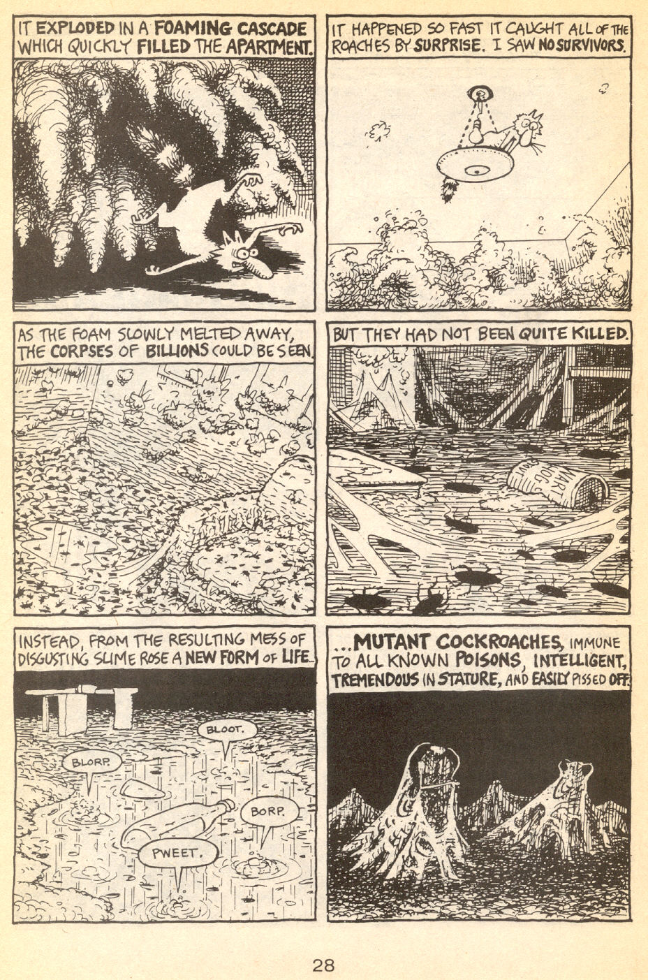 Read online Adventures of Fat Freddy's Cat comic -  Issue #6 - 30