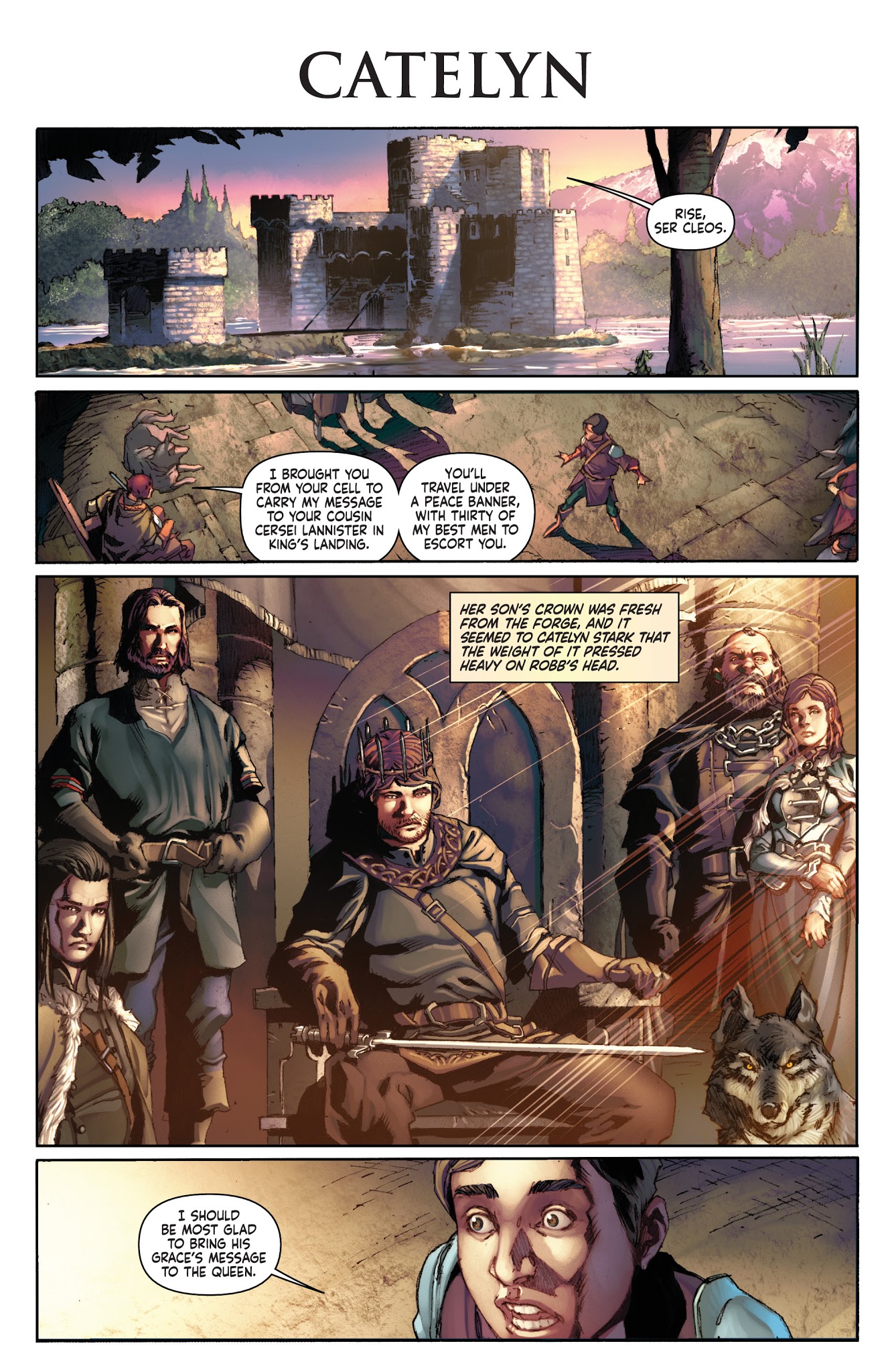 Read online A Clash of Kings comic -  Issue #4 - 15