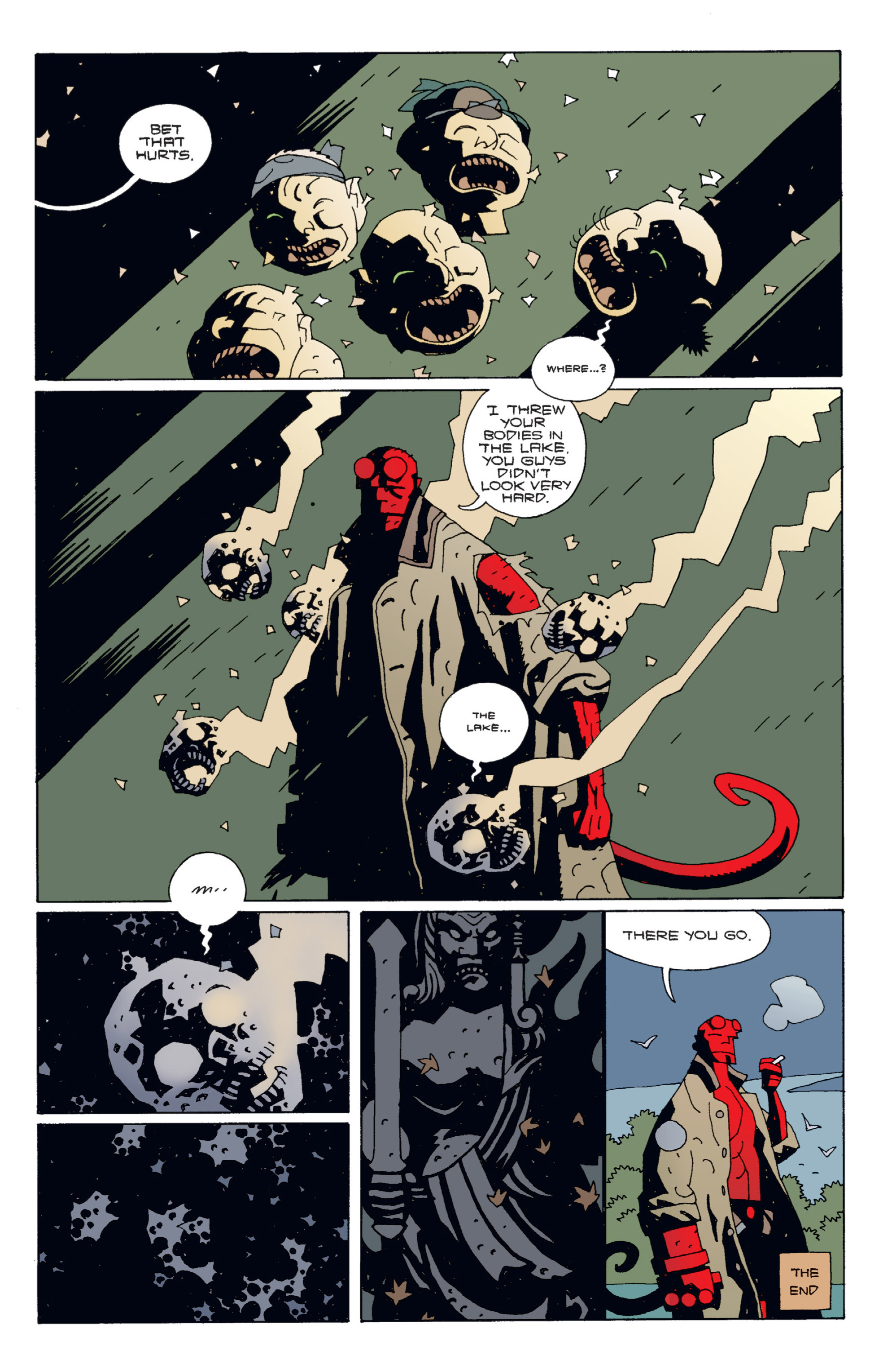 Read online Hellboy comic -  Issue #4 - 44